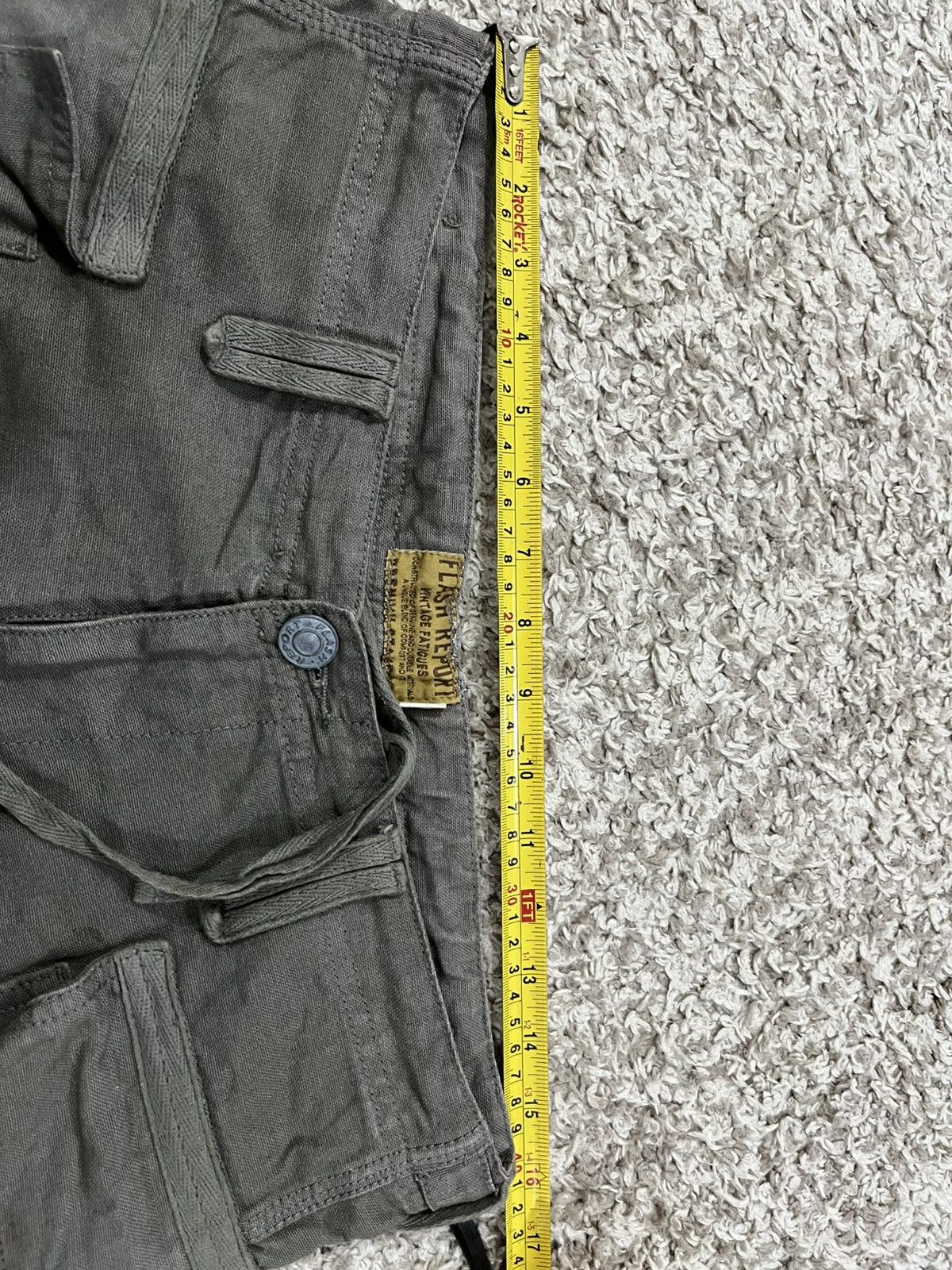 Japanese Brand FINAL DROP‼️ 🔥 FLASH REPORT WIDE POCKET FATIGUE PANTS Size US 32 / EU 48 - 12 Thumbnail