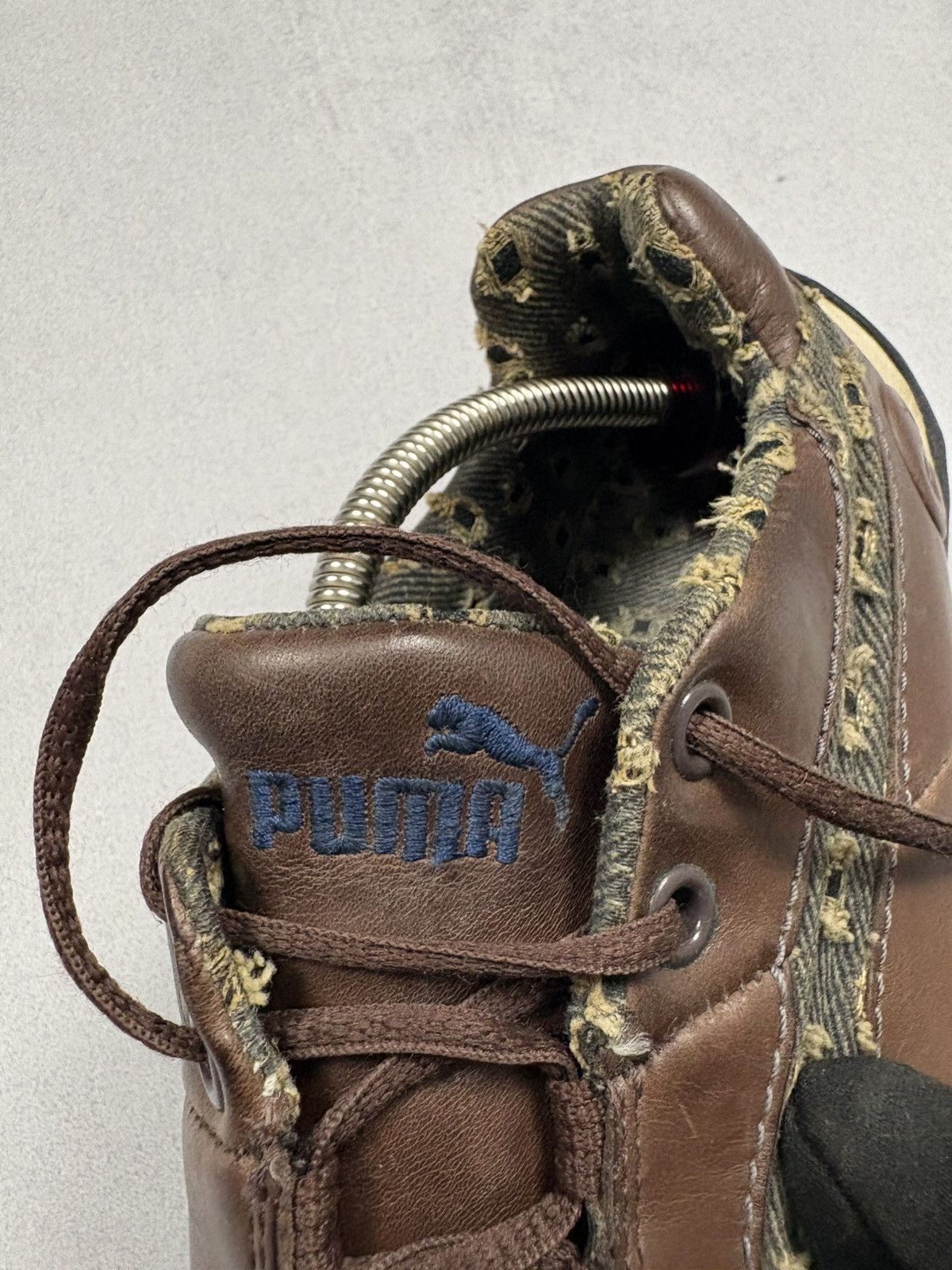 Puma Archive Puma Future Cat Lo Jeans Brown Sneakers 2000s Y2K Size US 7 / EU 40 - 23 Thumbnail