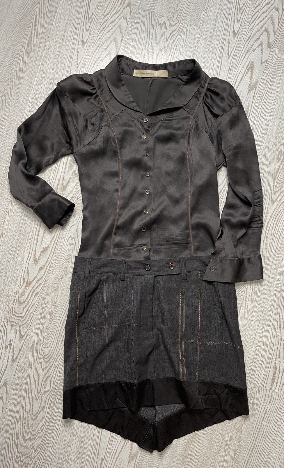 Marithe + Francois Girbaud Marithe+Francois Gibraud Avant Garde Dark Dress size S Size S / US 4 / IT 40 - 4 Thumbnail