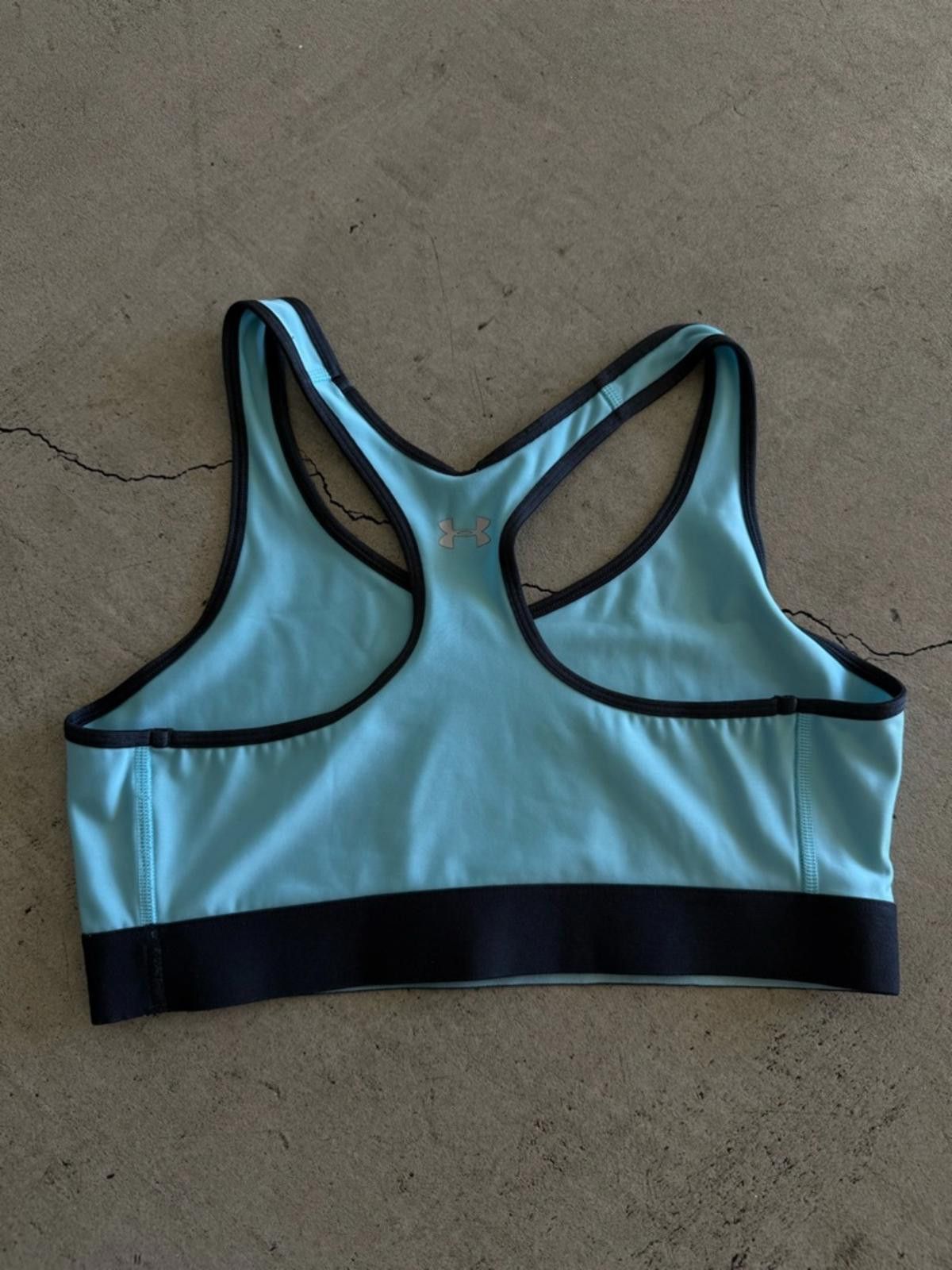 Under Armour Under Armour / Racerback Sports Bra / Blue Size ONE SIZE - 4 Thumbnail