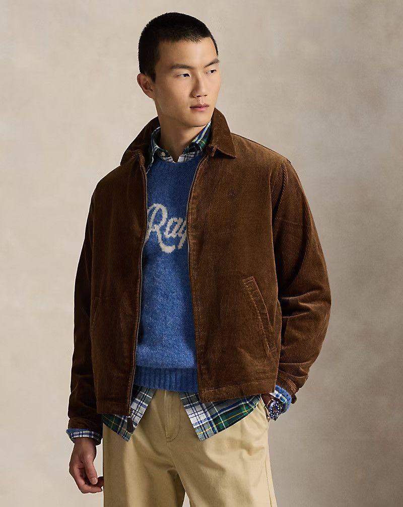 Polo Ralph Lauren Polo Ralph Lauren The Wynton Corduroy Jacket Bomber Sz Large Size US L / EU 52-54 / 3 - 1 Thumbnail
