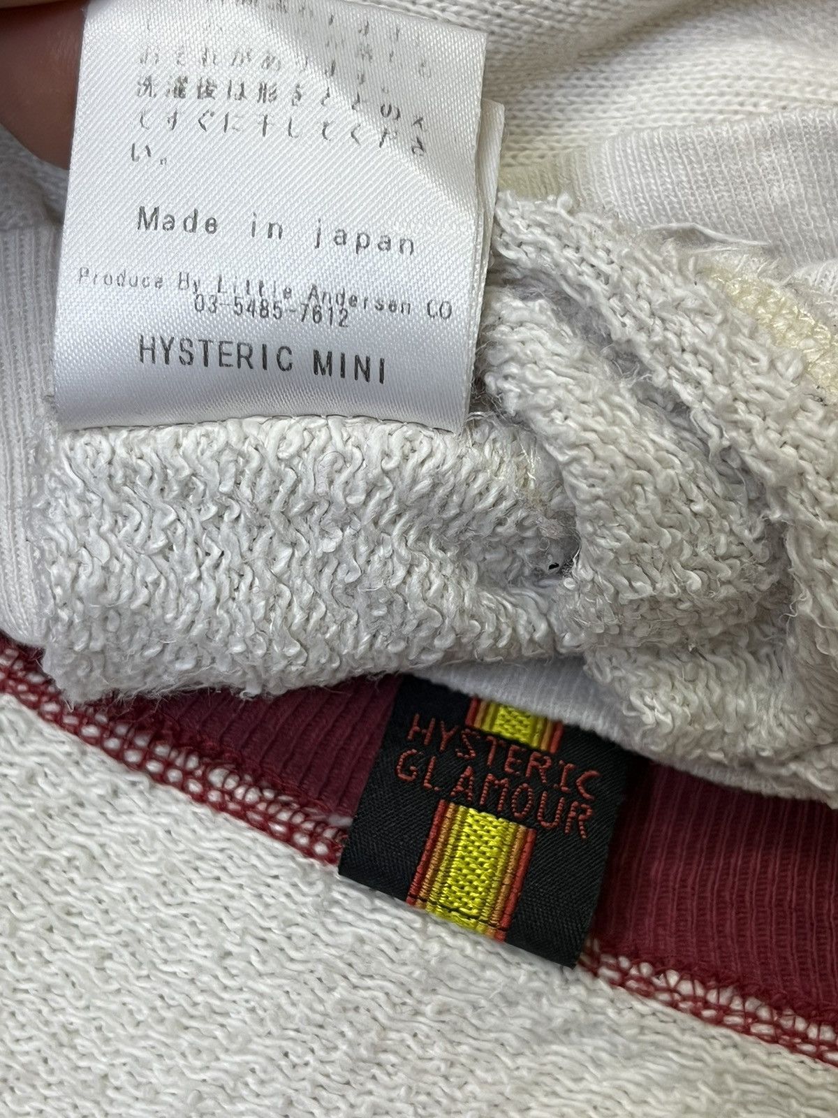 Hysteric Glamour VINTAGE HYSTERIC GLAMOUR MINI PULLOVER SWEATSHIRT Size US XS / EU 42 / 0 - 11 Thumbnail
