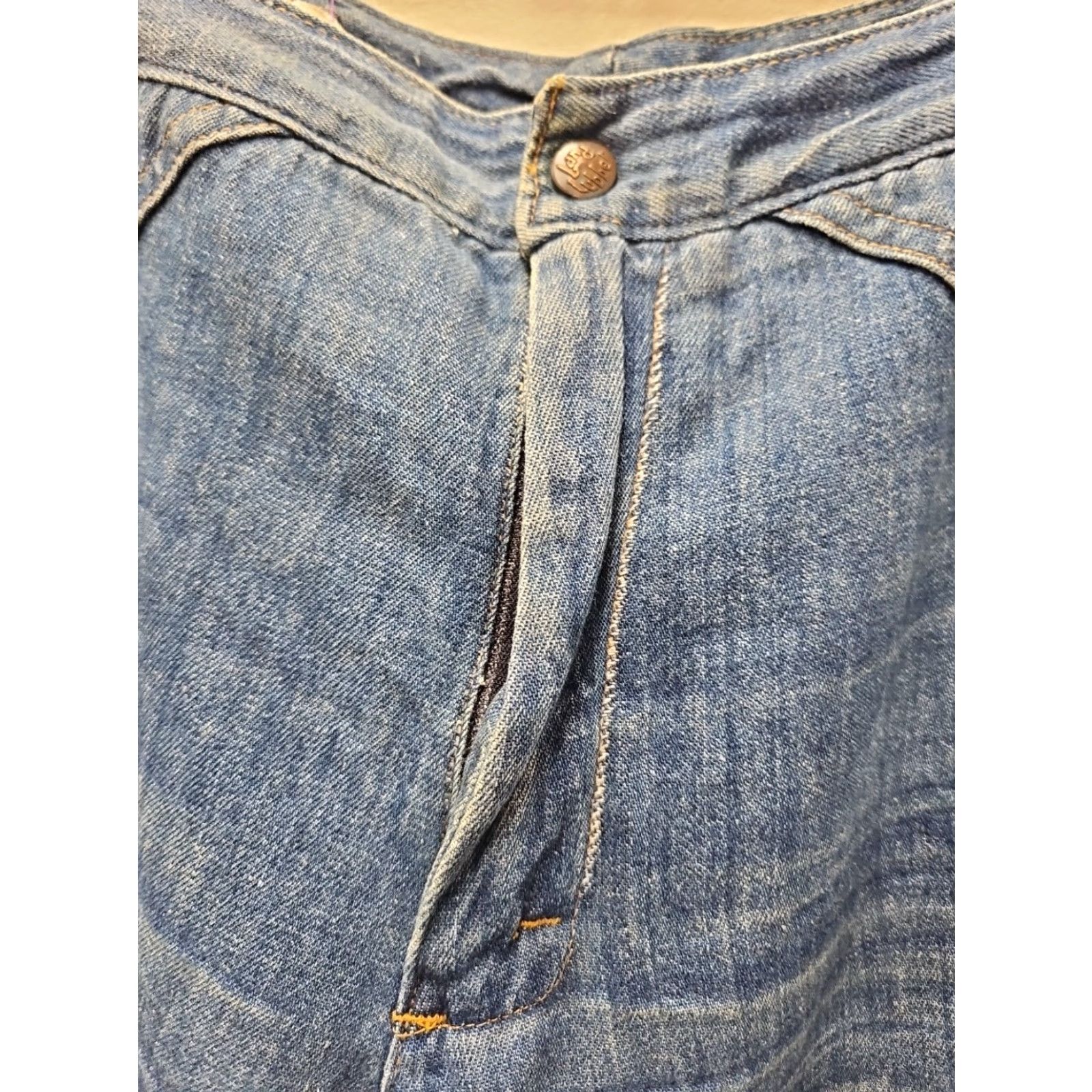 Vintage VINTAGE Landlubber Boho Hippie Patch Jeans - size 11 - Waist 30x32 Size 30" / US 8 / IT 44 - 6 Thumbnail