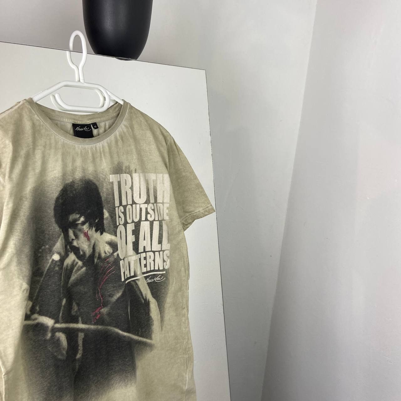 Vintage Bruce Lee Vintage T-Shirt Overprint Movie Rare Size US M / EU 48-50 / 2 - 2 Thumbnail