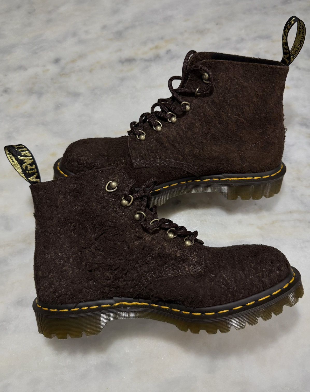 Dr. Martens Dr. Martens, 101 Made In England Hardware Suede Boots Size10 Size US 10 / EU 43 - 8 Thumbnail
