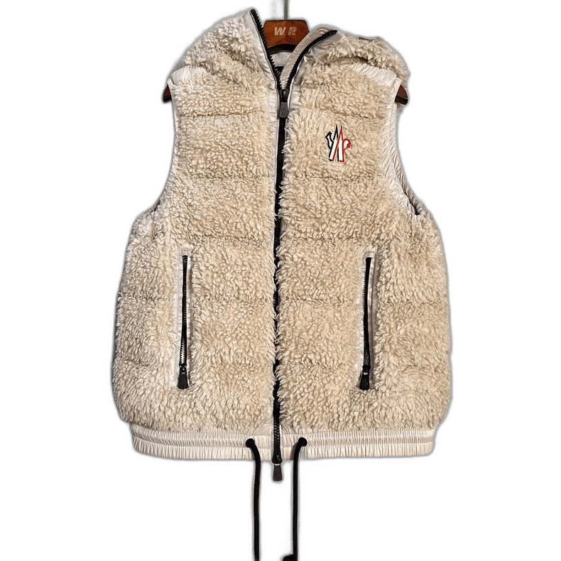 Moncler Moncler Teddy Hooded Down Vest for Women Size S / US 4 / IT 40 - 1 Thumbnail