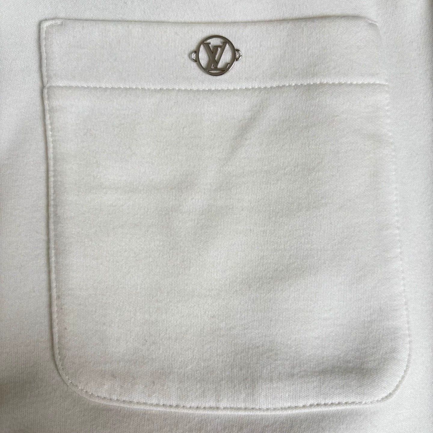 Louis Vuitton Louis Vuitton white drawstring sweatpants size S Size US 28 / EU 44 - 8 Thumbnail