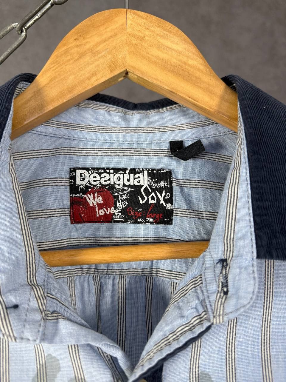 Desigual Desigual art crazy designer shirt Size US L / EU 52-54 / 3 - 4 Thumbnail