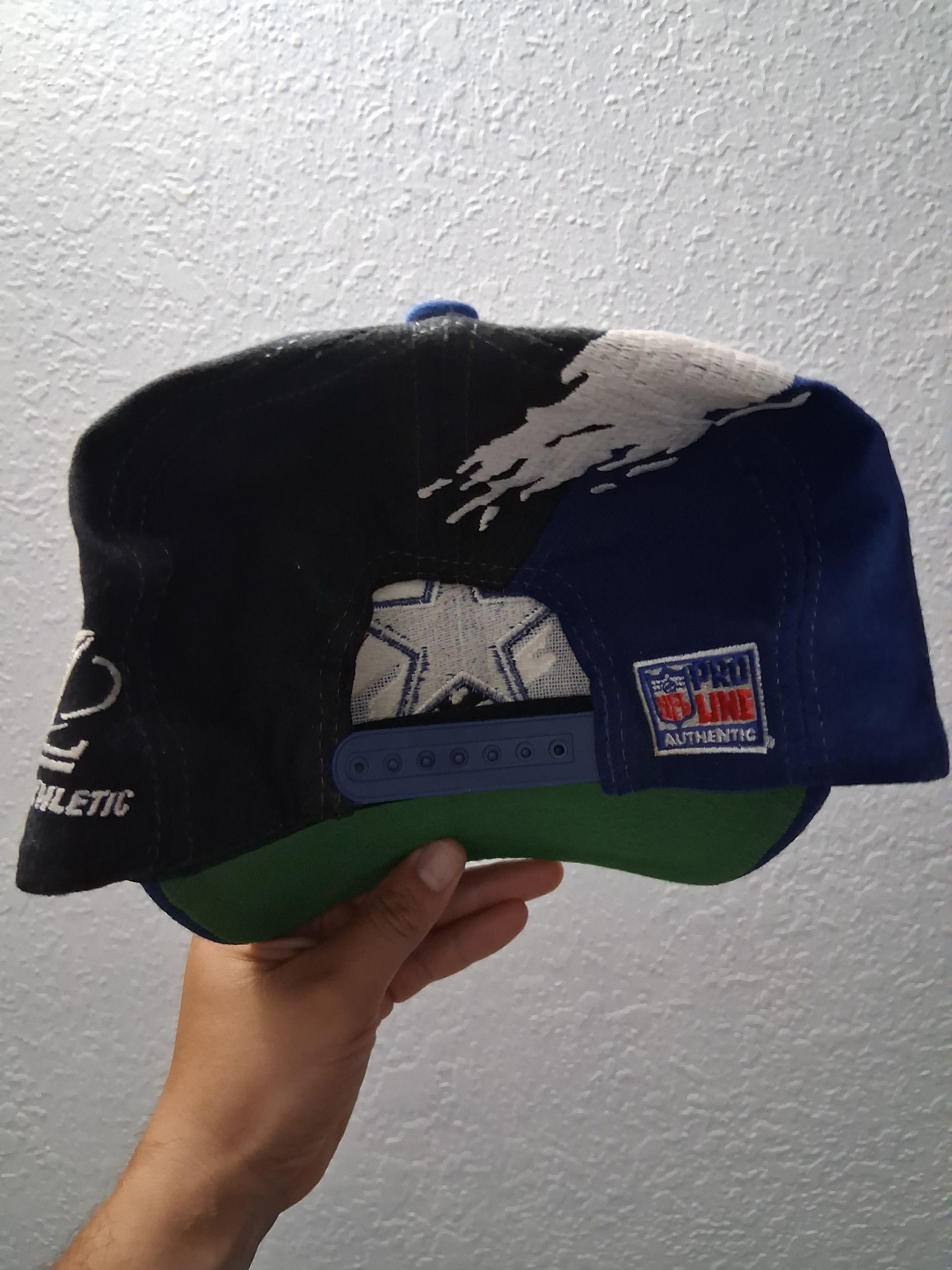 Logo Athletic Vtg Dallas Cowboys Splash Hat 90s Pro Line Logo Athletic Size ONE SIZE - 3 Thumbnail