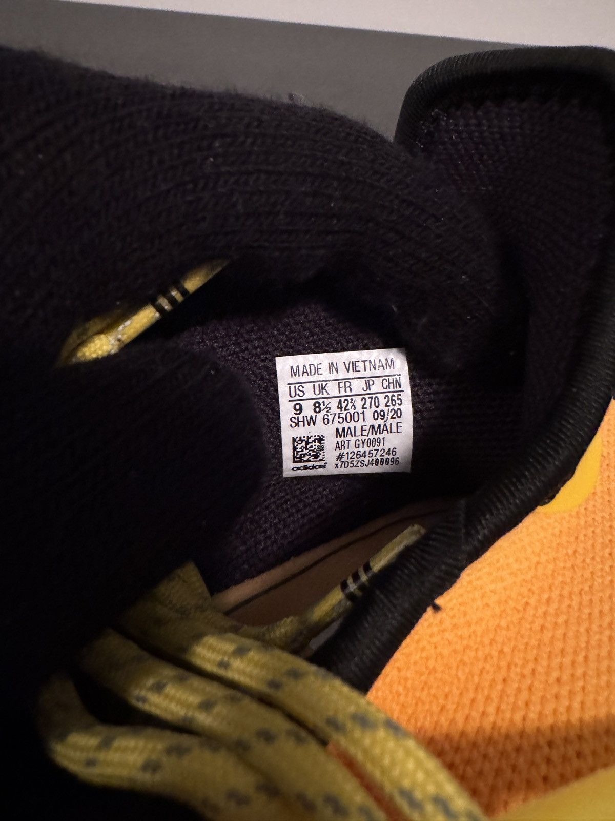 Adidas × Pharrell ADIDAS NMD HU PHARRELL EXTRA EYE YELLOW Size US 9 / EU 42 - 7 Thumbnail