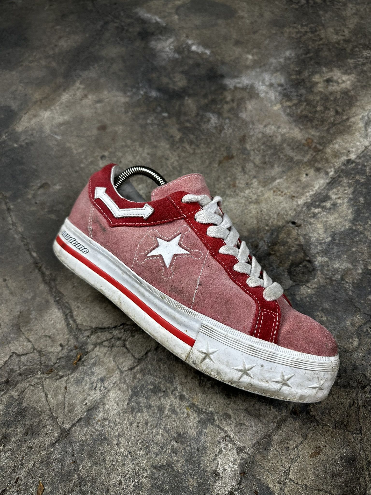 Converse Converse x Mademe One Star Low Suede Sneakers Size US 9 / IT 39 - 2 Thumbnail