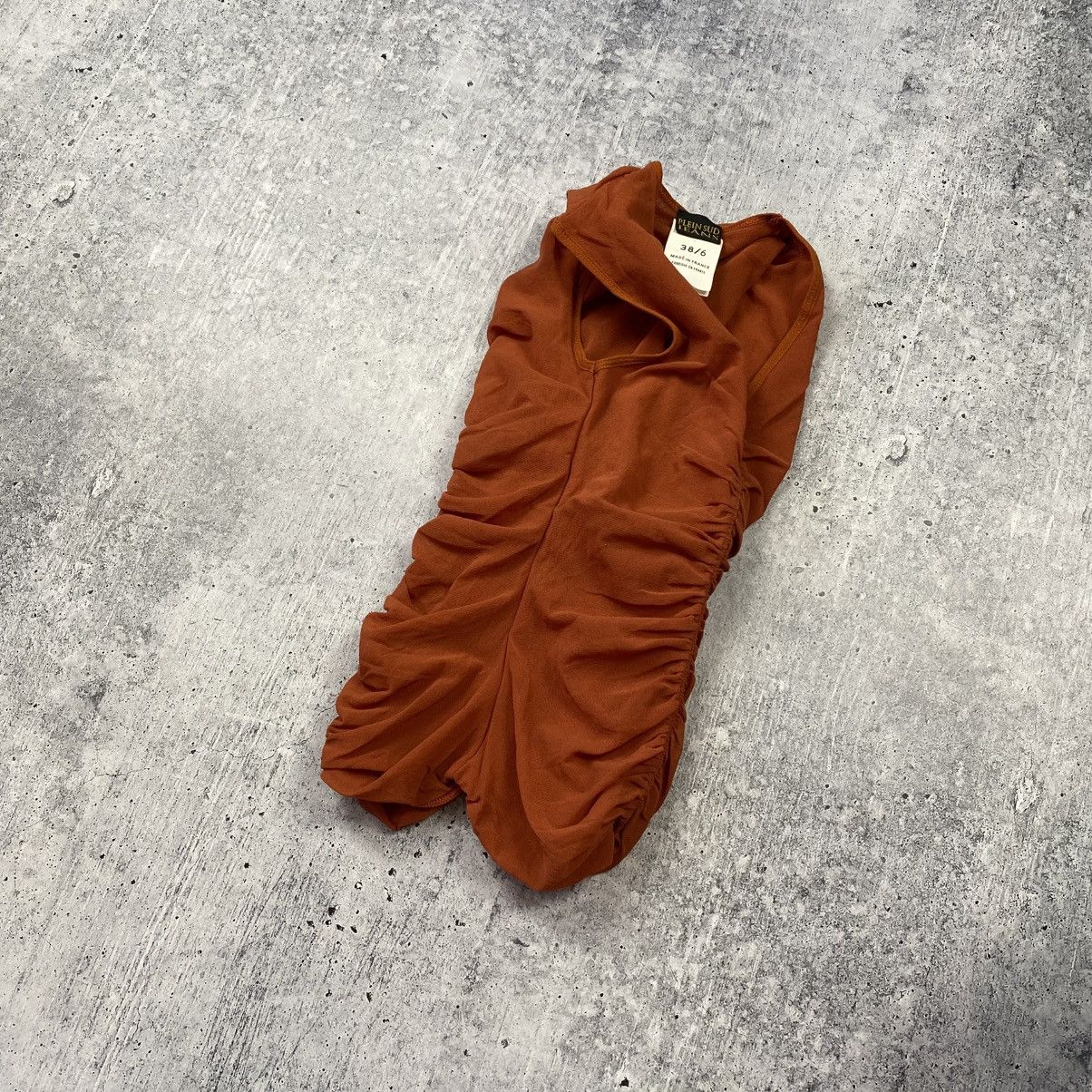 plein sud Plein Sud Jeans Archive Y2K Top Size 38/6 Terracotta France Size S / US 4 / IT 40 - 17 Thumbnail