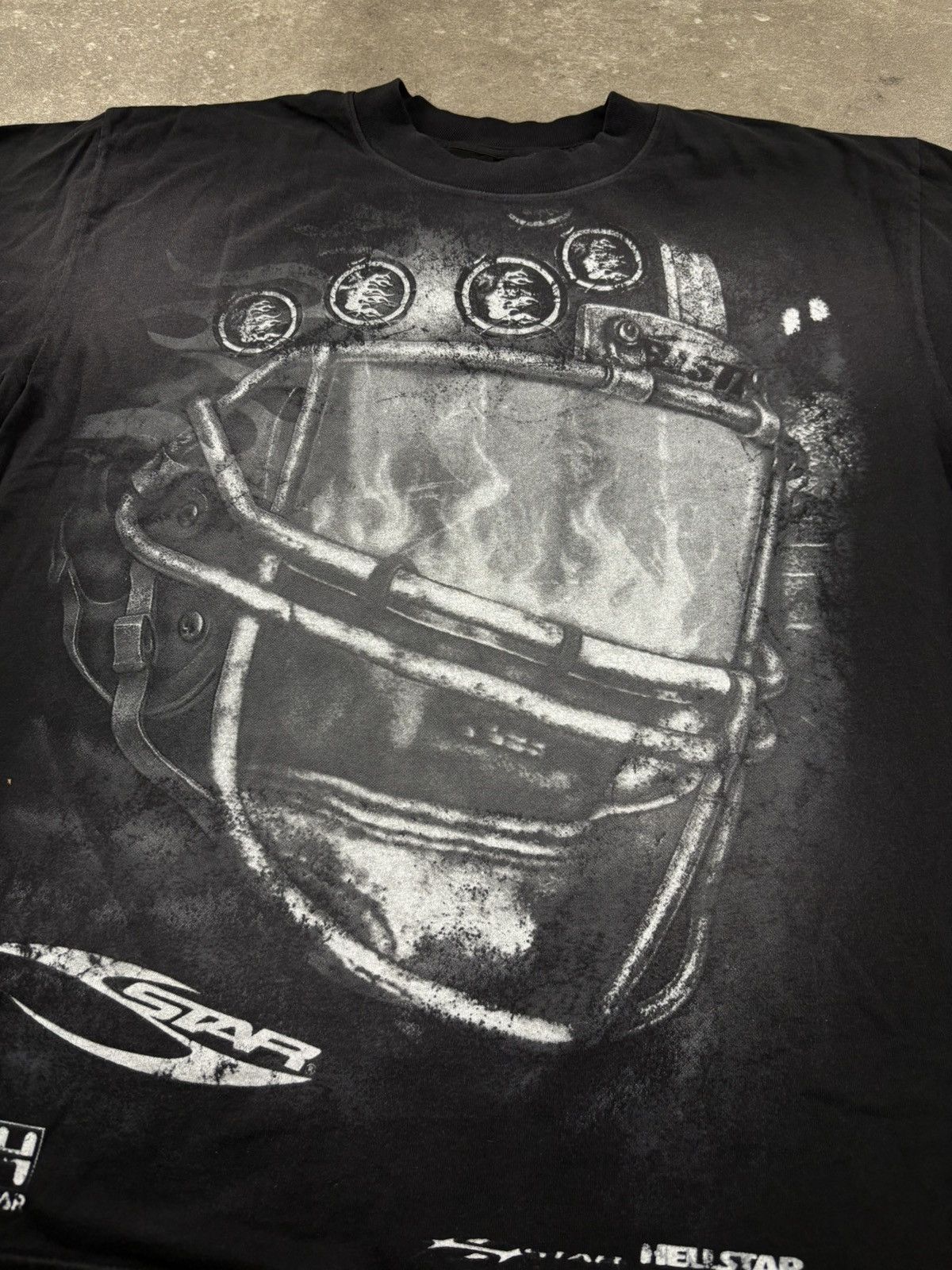 HELLSTAR Hellstar Gridiron T-Shirt, Black Size US L / EU 52-54 / 3 - 3 Thumbnail