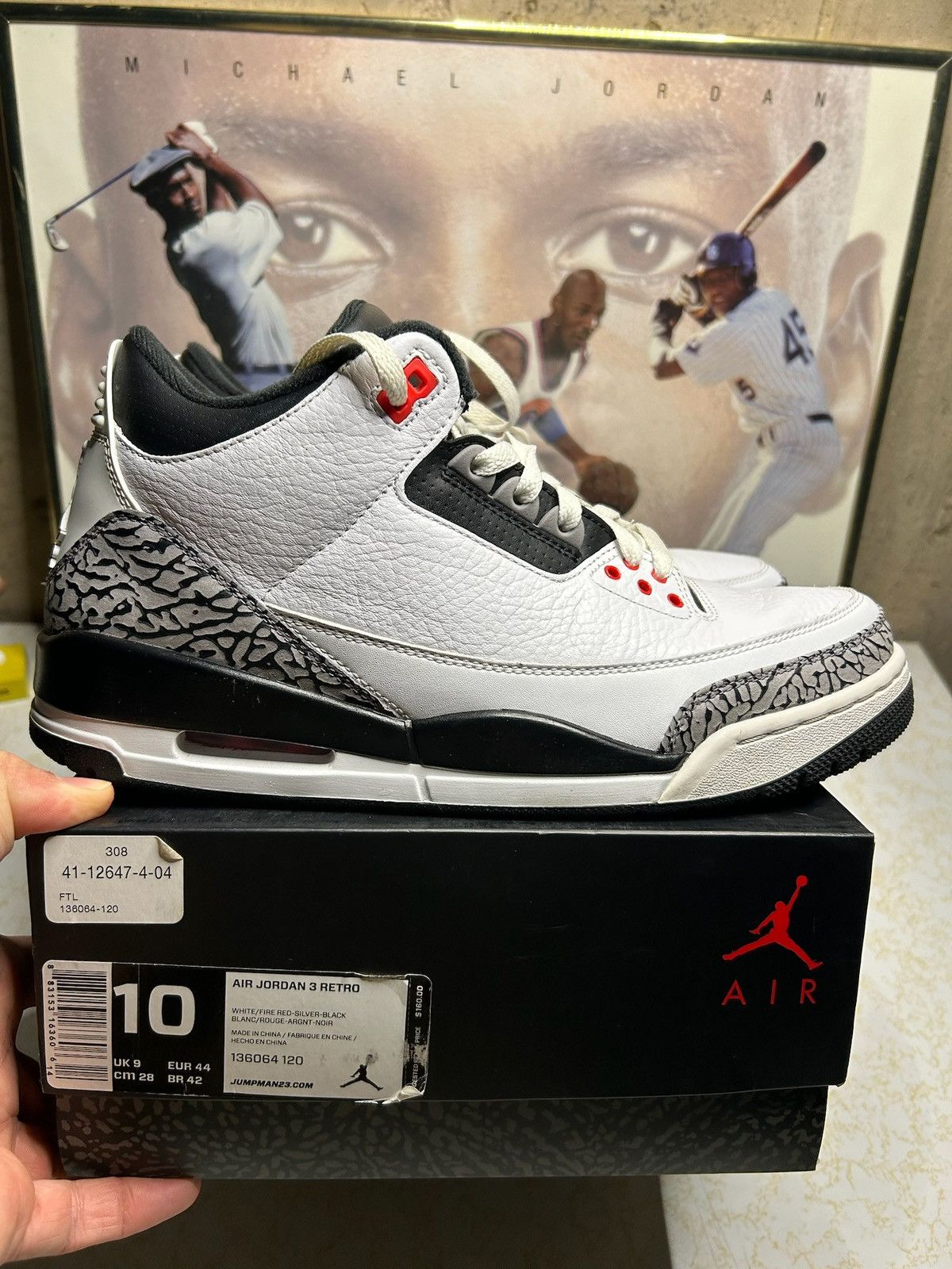 Jordan Brand Jordan 3 Retro infrared 23 Grailed