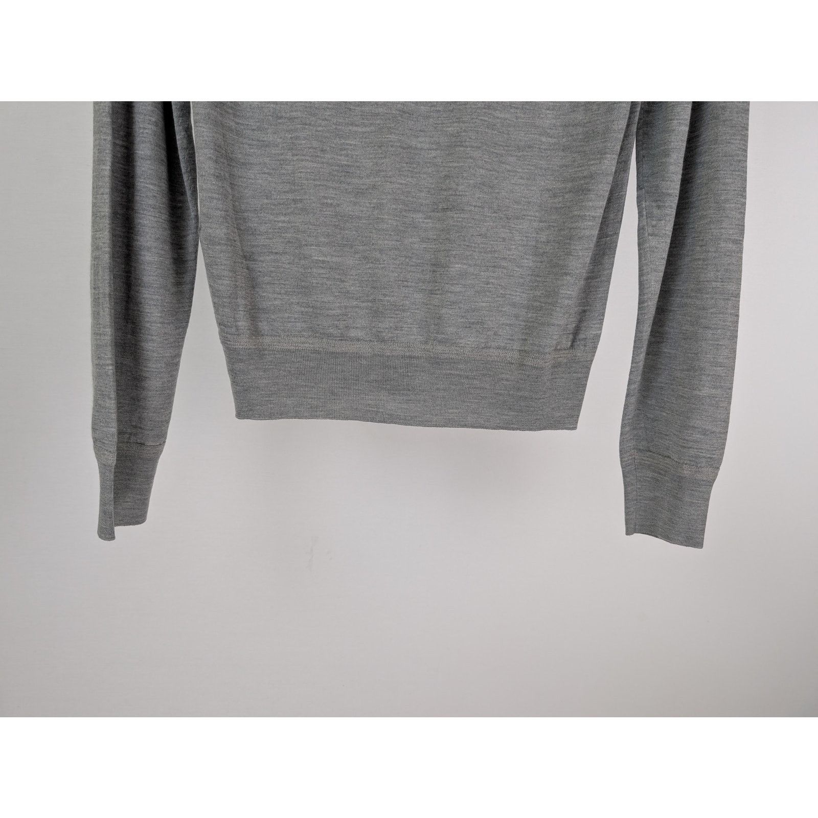 Tom Ford o1rshd1 V-Neck Sweatshirt Sweater in Grey Size US M / EU 48-50 / 2 - 8 Thumbnail
