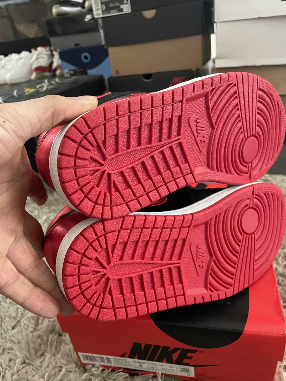 Jordan Brand Jordan 1 Bred Satin Size US 6 / IT 36 - 8 Thumbnail