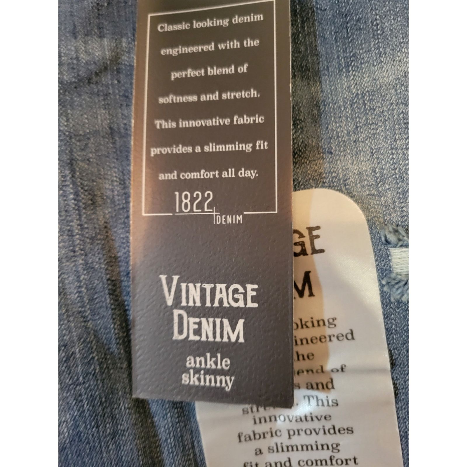 Other NWT Women's 1822 Denim Skinny Ankle Denim Jeans Size 6 Size 28" / US 6 / IT 42 - 10 Thumbnail