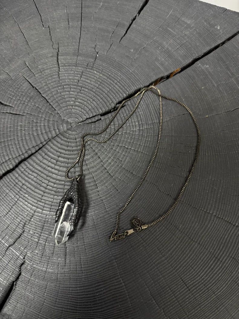 Undercover UNDERCOVER 06AW Claw Crystal Necklace Size ONE SIZE - 2 Thumbnail