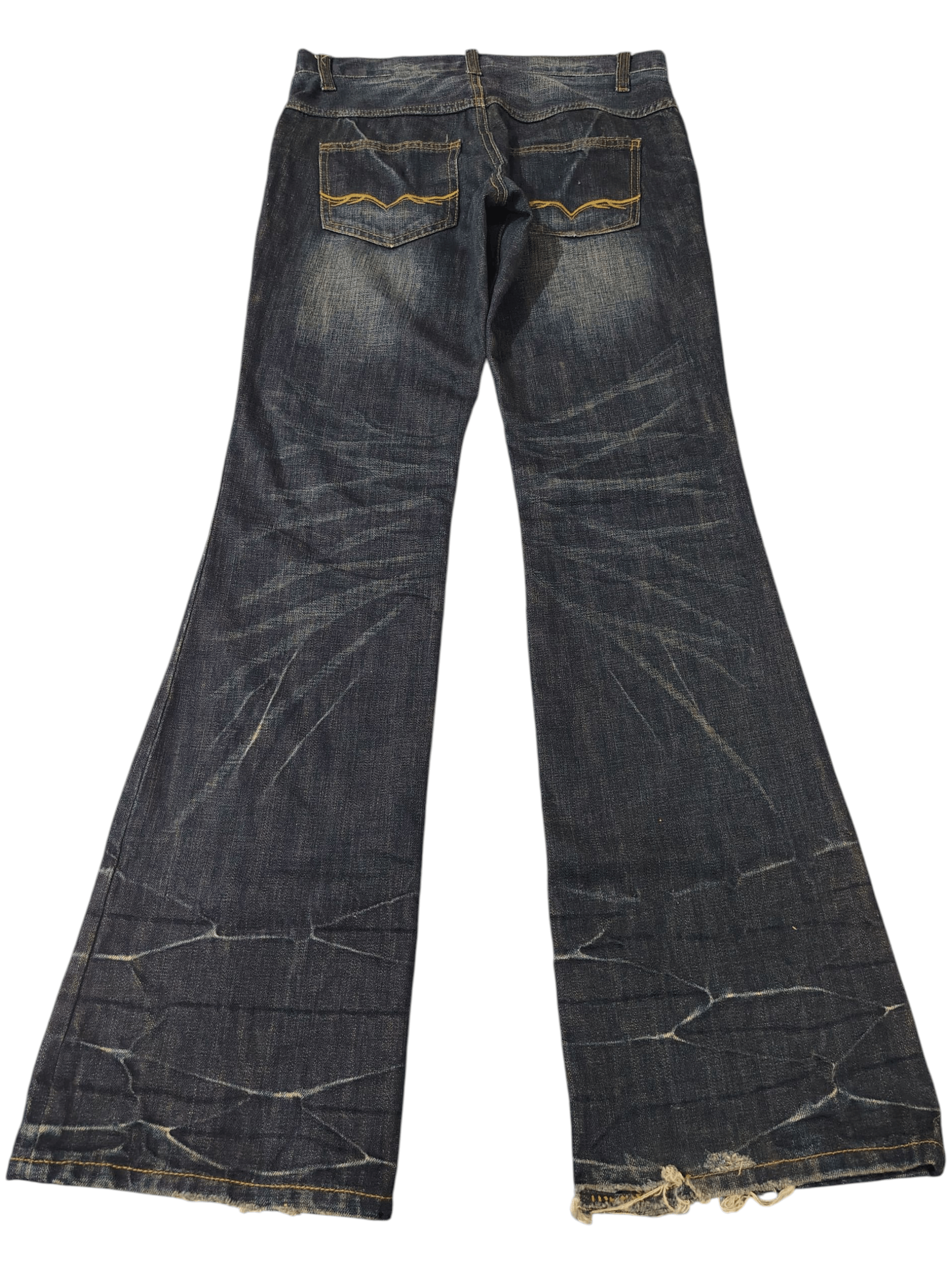 GOSTAR DE FUGA Denim Rusty Bootcut Fuga Japan Flared Jeans I6W9 Style Size US 29 - 11 Thumbnail