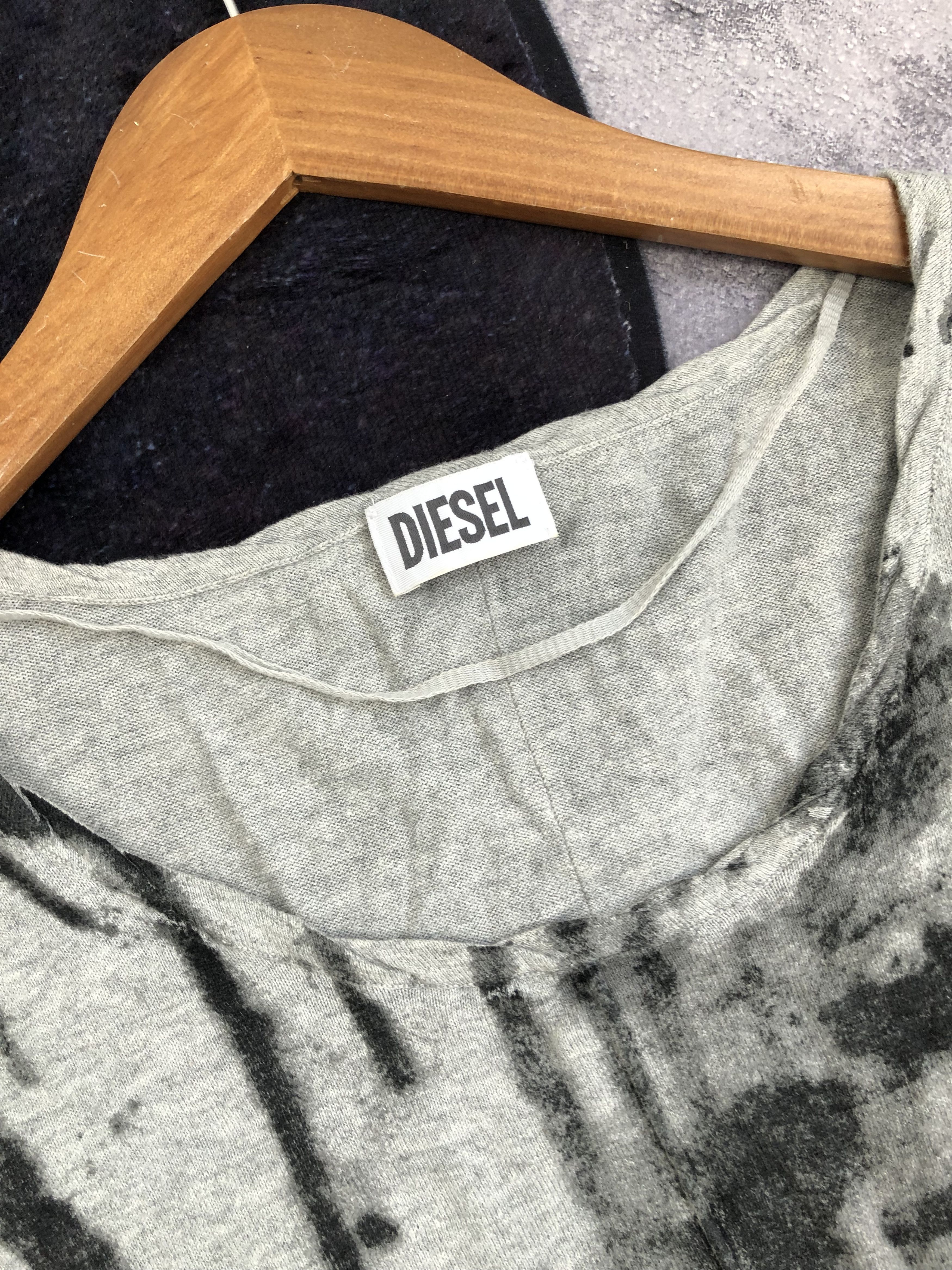 Diesel DIESEL Avantgarde Y2k Goth Streetwear Mini Logo Dress Size S / US 4 / IT 40 - 6 Thumbnail