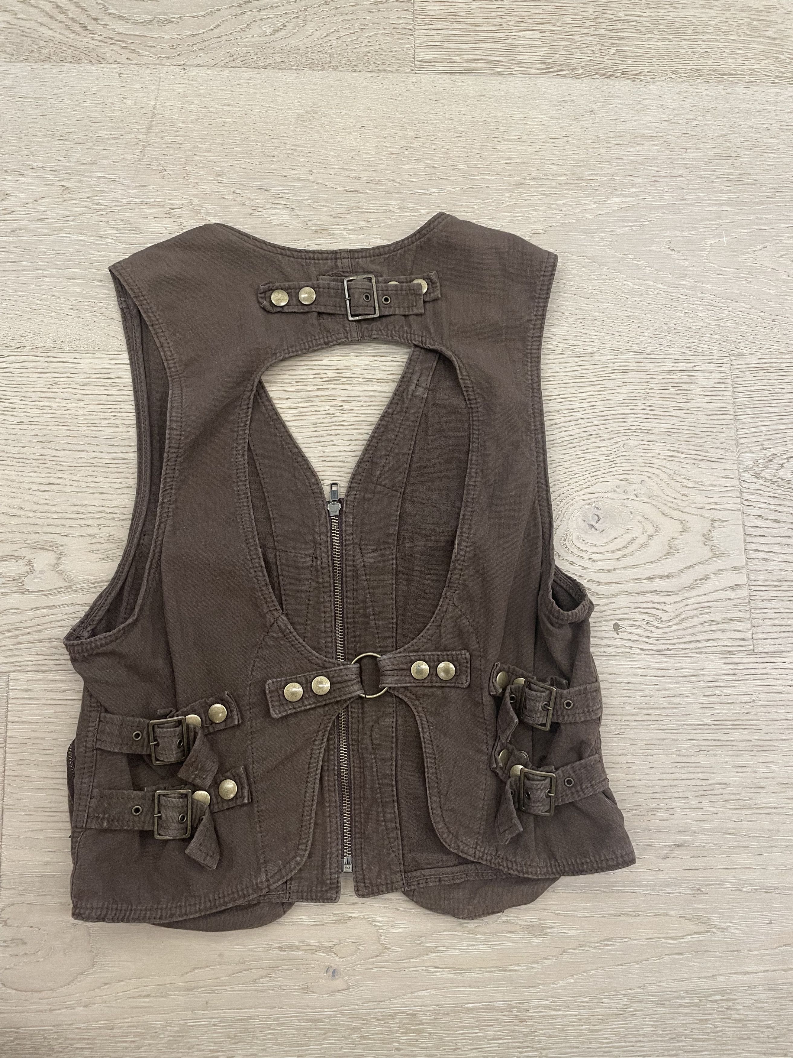 Hysteric Glamour Hysteric Glamour "Kinky Jeans" Denim Vest Size ONE SIZE - 3 Thumbnail