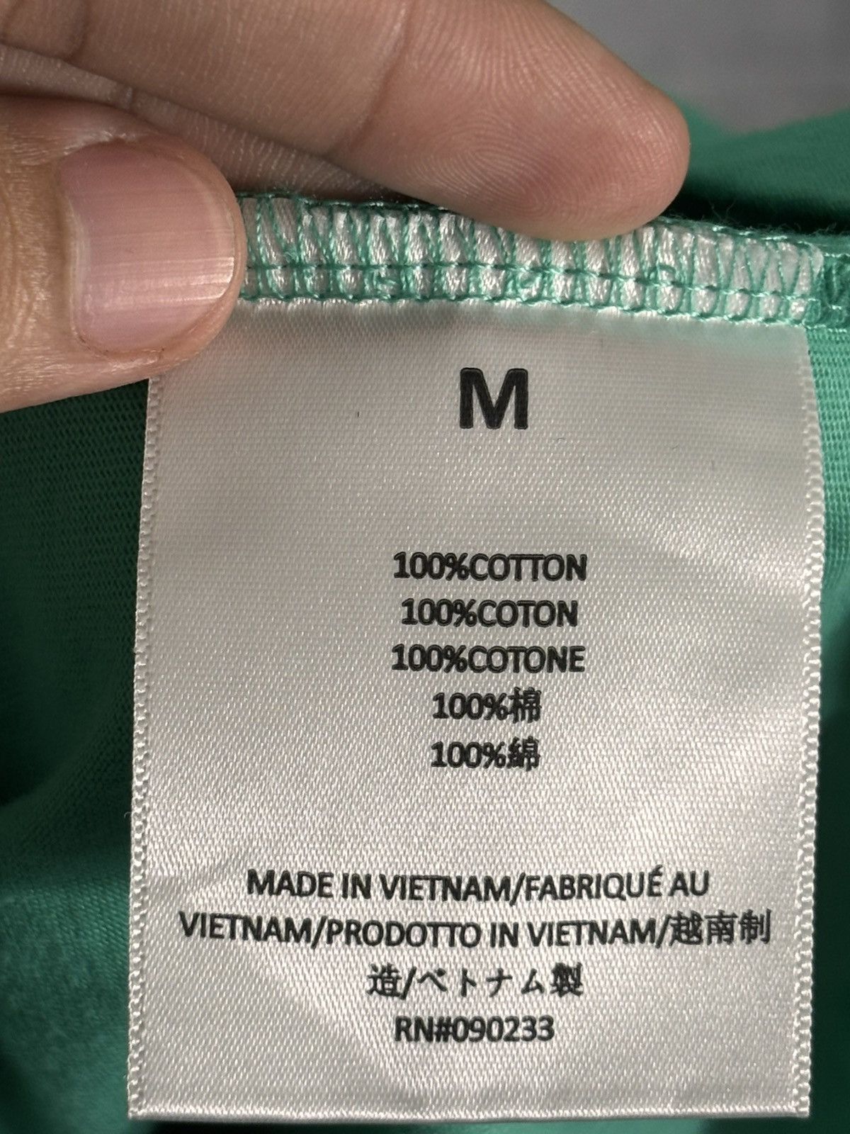 Fear of God Fear of God Essential Mint Leaf Tee Size US M / EU 48-50 / 2 - 4 Thumbnail