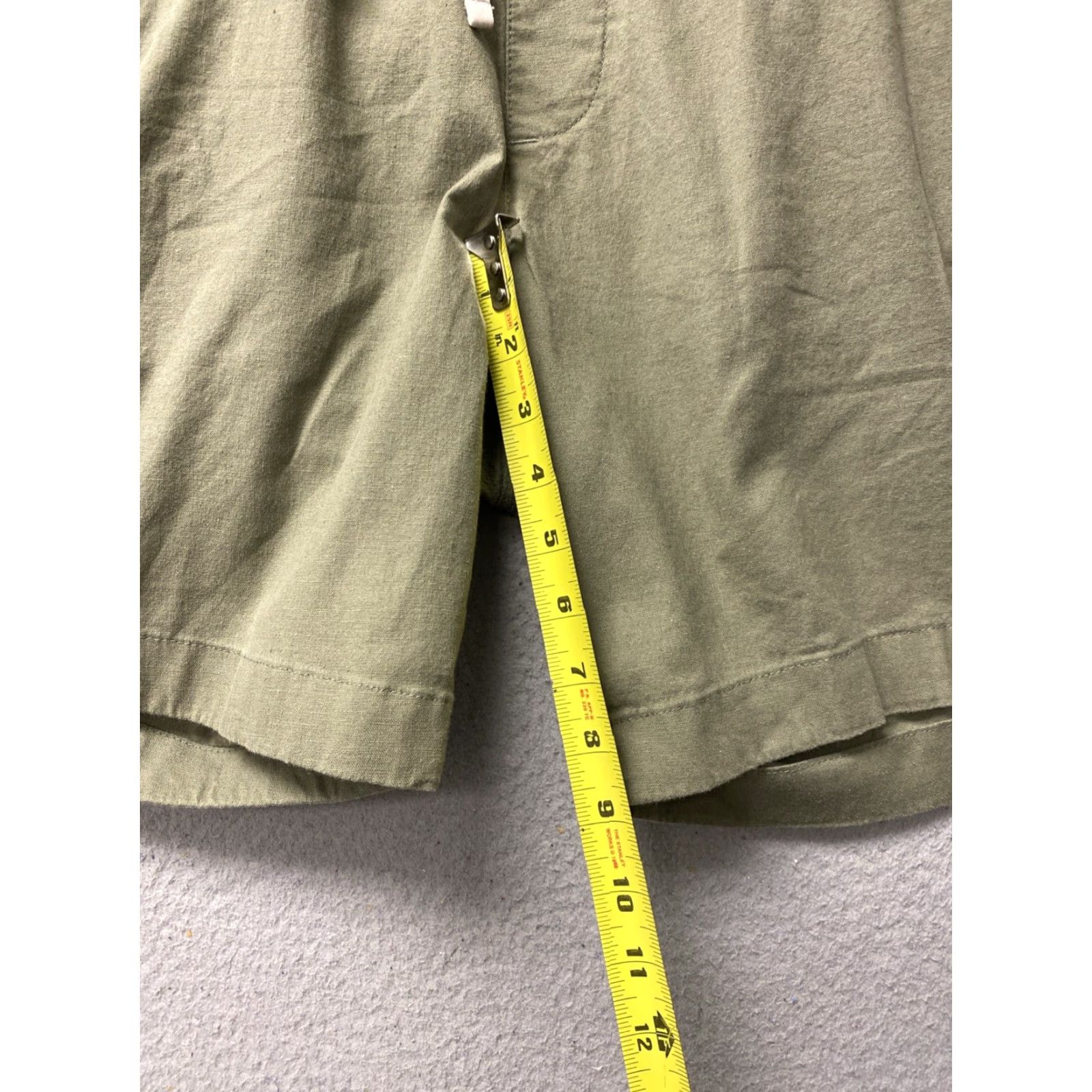Abercrombie & Fitch Abercrombie & Fitch Chino Shorts Mens 36 Green Casual Cotton Summer Breathable Outdoor Size US 36 / EU 52 - 4 Thumbnail