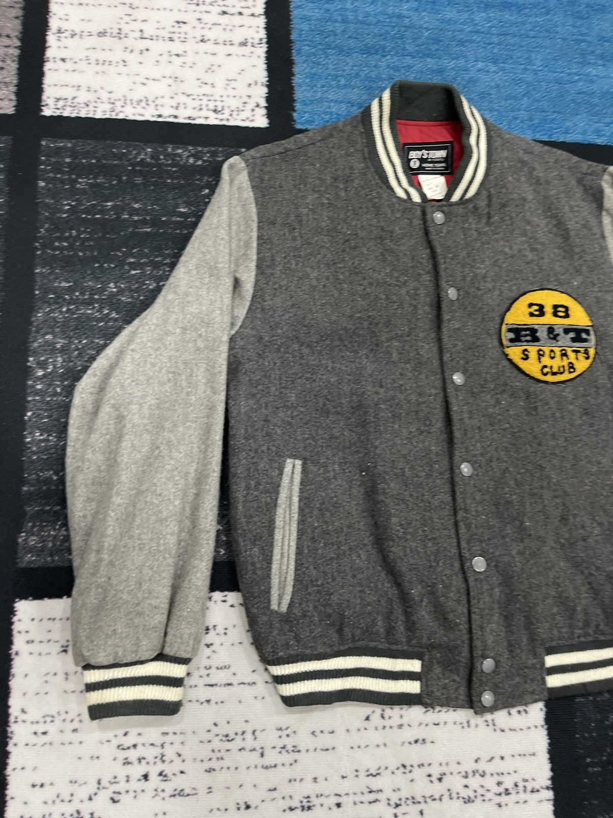 Vintage VINTAGE BOY’S TOWN SPORT CLUB VARSITY JACKET Size US M / EU 48-50 / 2 - 4 Thumbnail