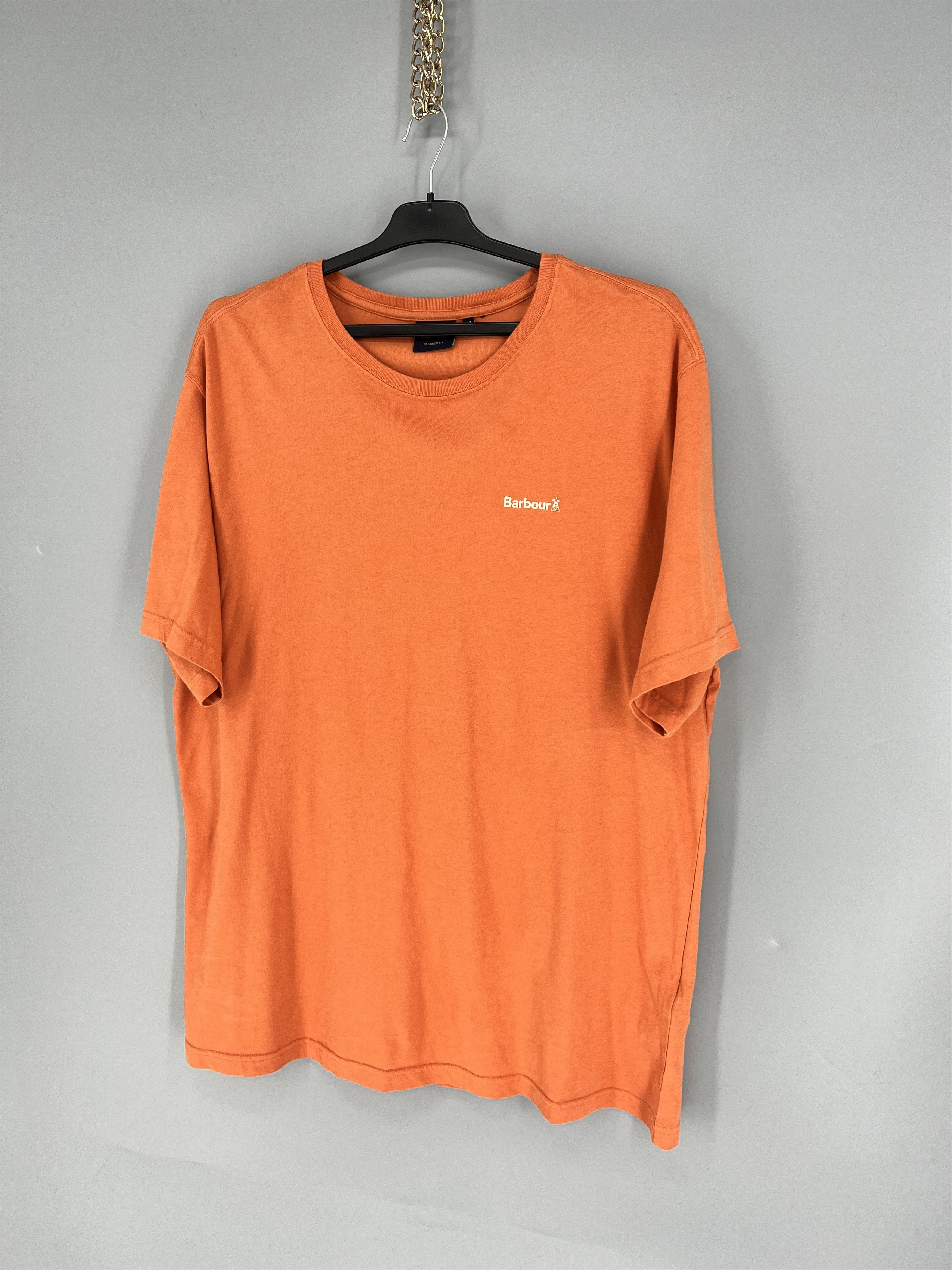 Barbour VINTAGE Mens Barbour International Big Logo T-Shirt Size 2xl Size US XXL / EU 58 / 5 - 4 Thumbnail