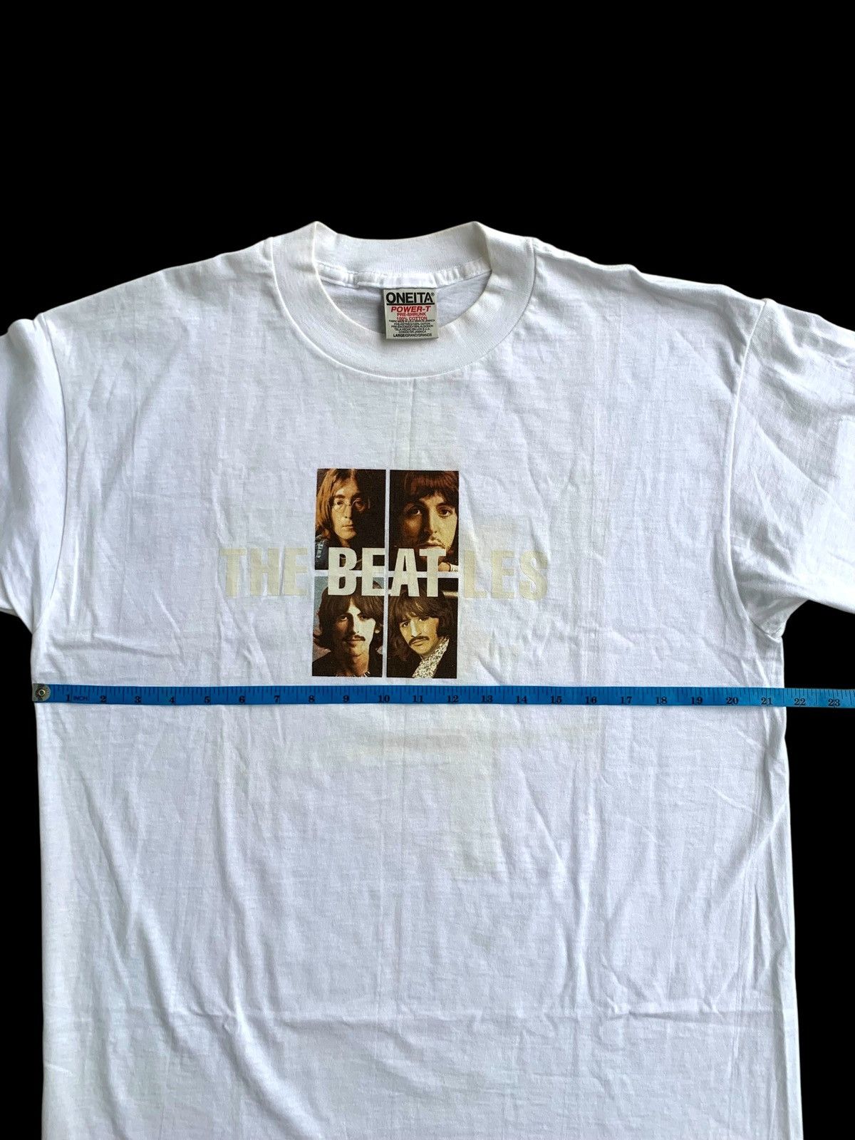 Band Tees × Japanese Brand × Vintage Vintage 90s The Beatles White Album T-shirt Size US L / EU 52-54 / 3 - 16 Thumbnail