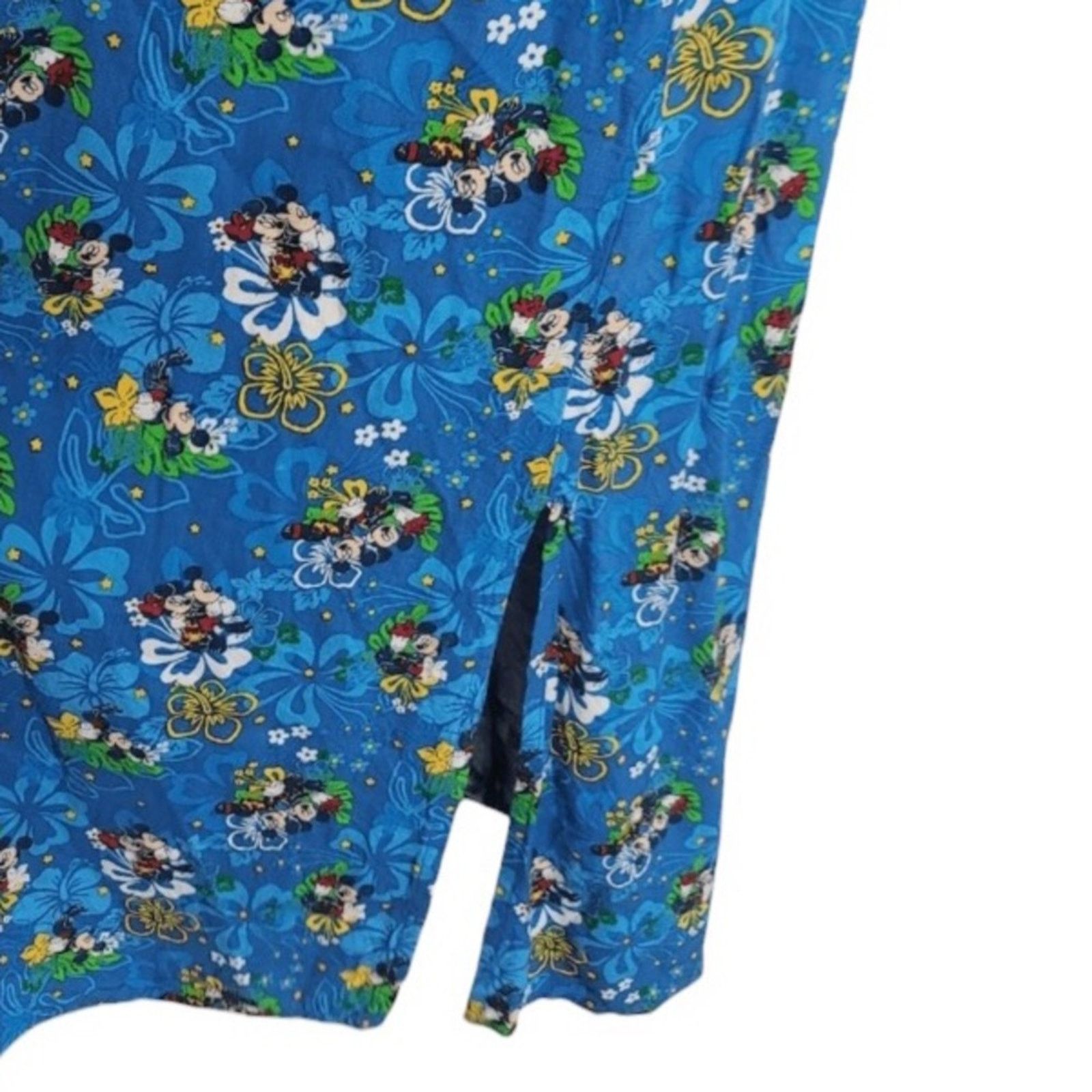 Disney Vintage 90s Disney Mickey Minnie Hawaiian Tank Dress Size 3XL / US 20-22 - 4 Thumbnail