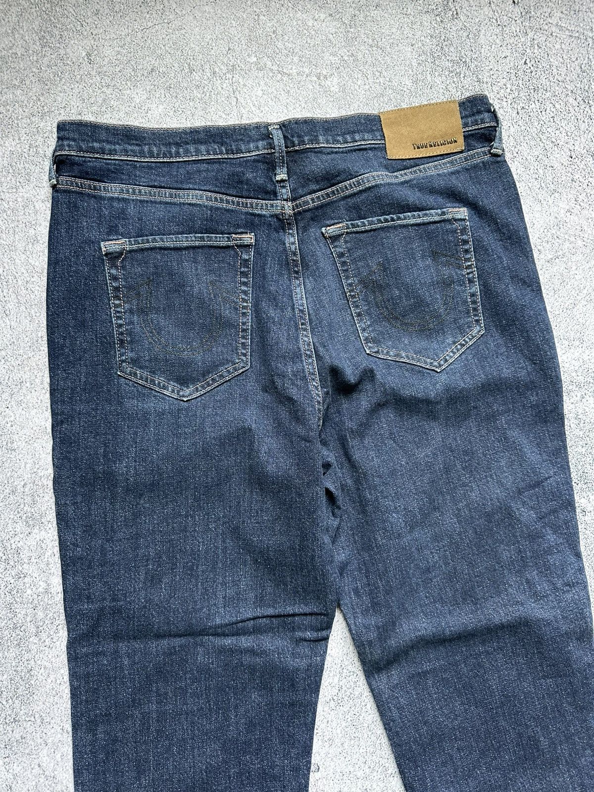 True Religion Vintage True Religion Beige Up Fit Denim Pants Washed Y2K Size US 32 / EU 48 - 16 Thumbnail