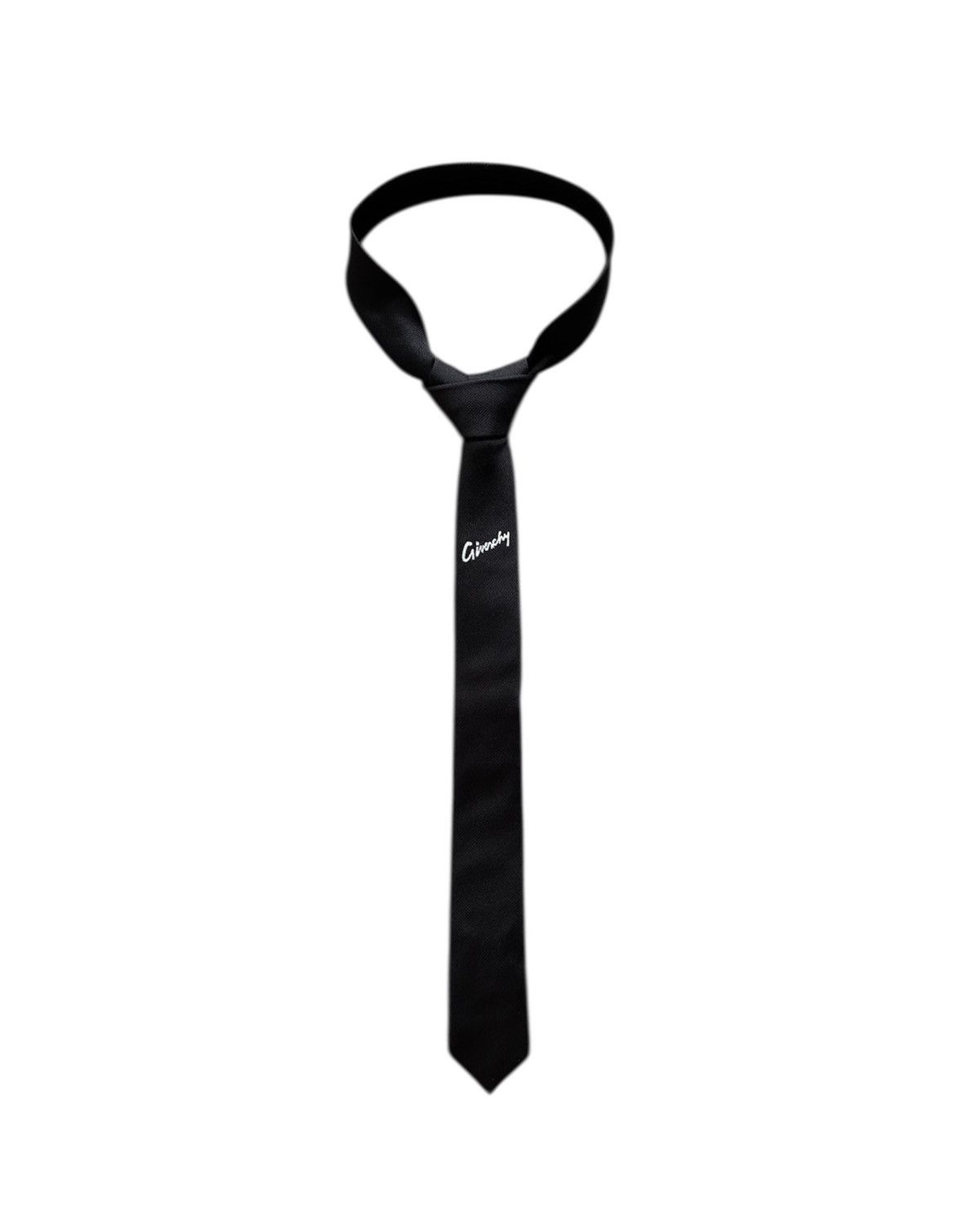 Givenchy Givenchy 100% silk tie with logo Size ONE SIZE - 1 Thumbnail