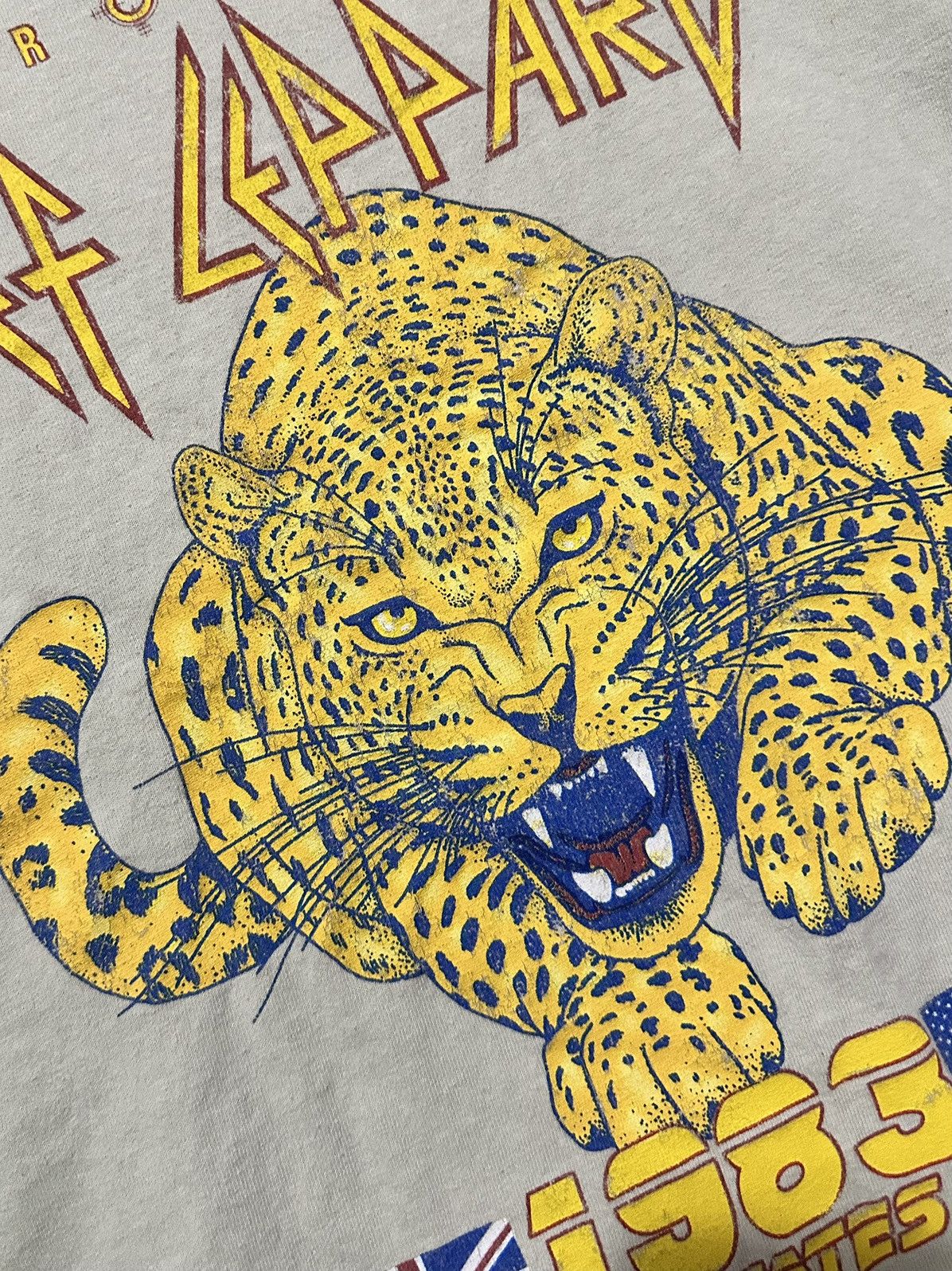 Def Leppard Def Leppard Crop shirt Size M / US 6-8 / IT 42-44 - 3 Thumbnail