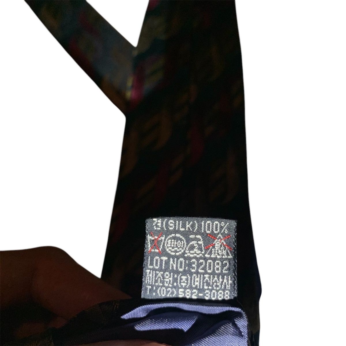 Balenciaga Vintage Balenciaga Silk Tie Size ONE SIZE - 4 Thumbnail