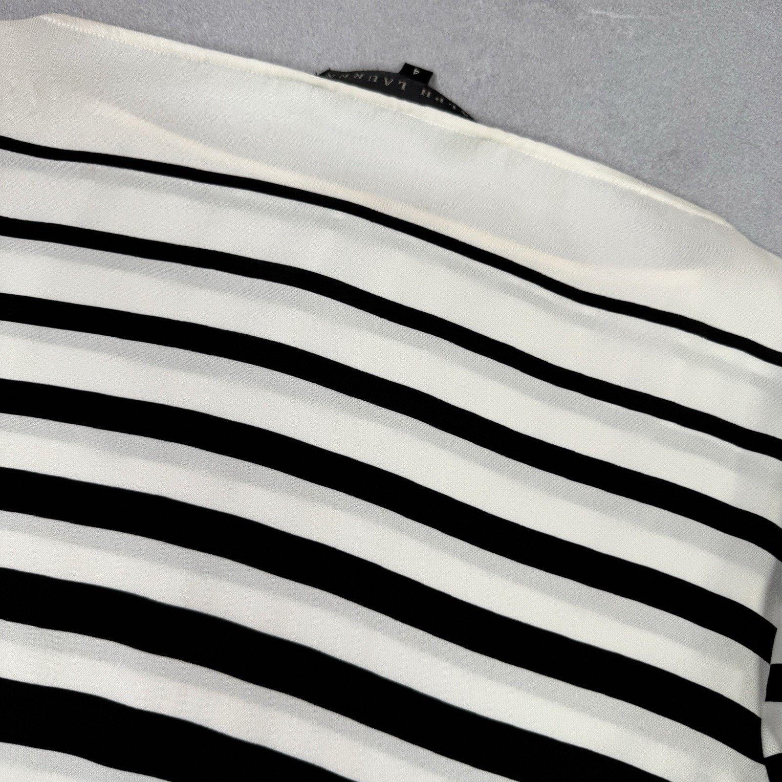 Ralph Lauren Ralph Lauren Black Label Linette Stripe Tunic Size 4 Viscose Size S / US 4 / IT 40 - 15 Thumbnail