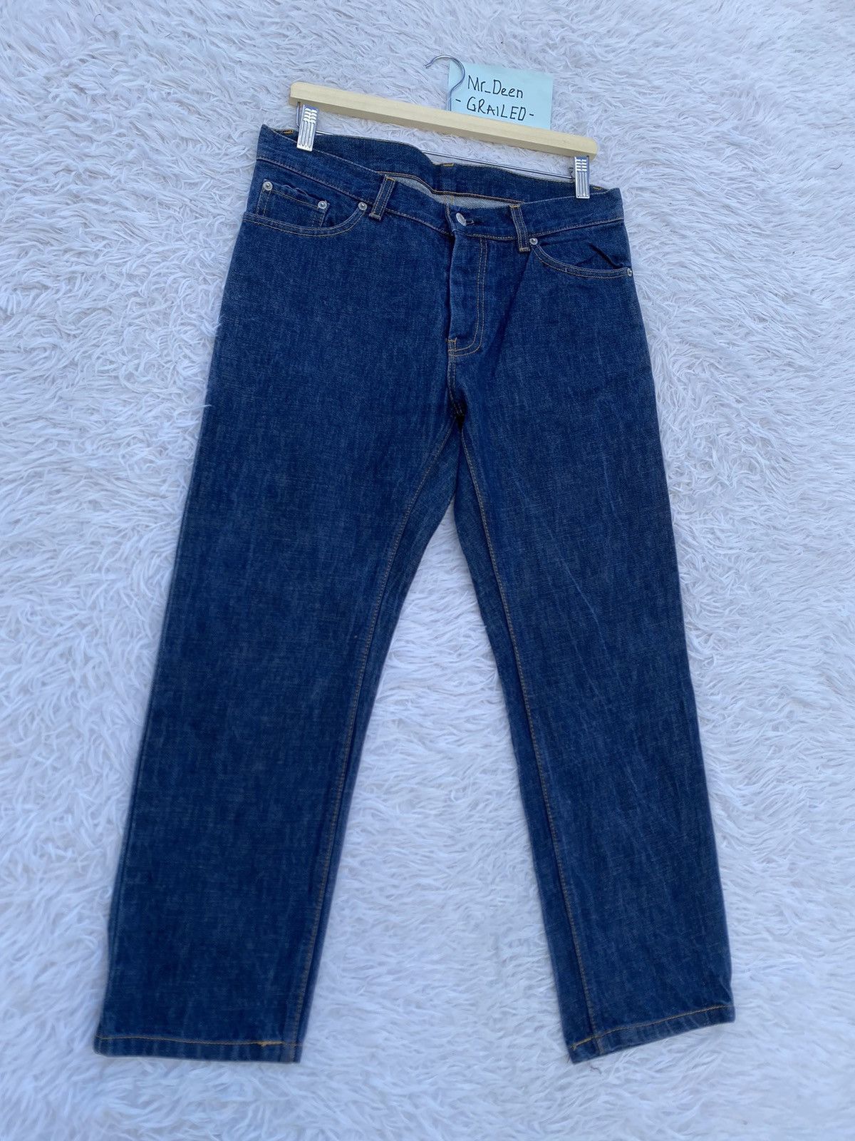 Helmut Lang Rare Helmut Lang Classic Raw Denim Produced 1999 Size US 32 / EU 48 - 2 Thumbnail