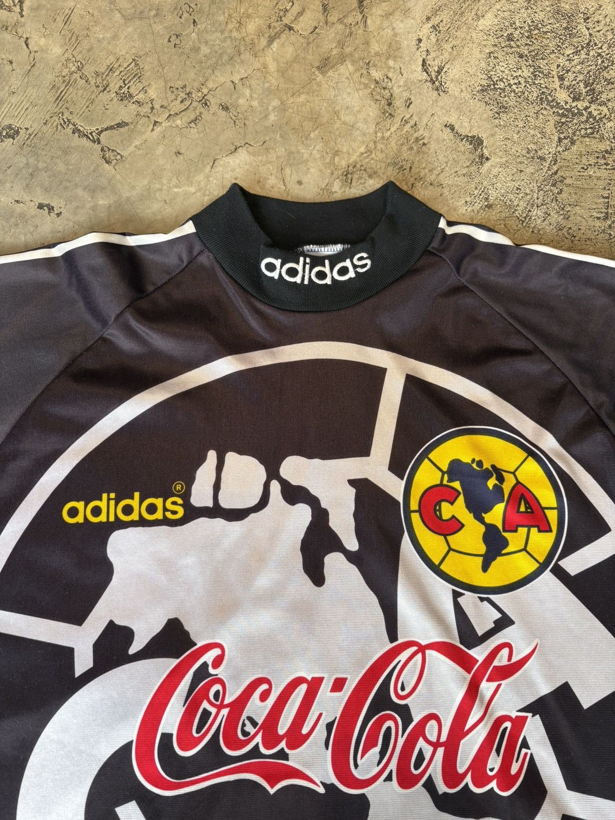Adidas Club América goalkeeper kit 1998-1999 limited edition 0/222 Size US L / EU 52-54 / 3 - 3 Thumbnail
