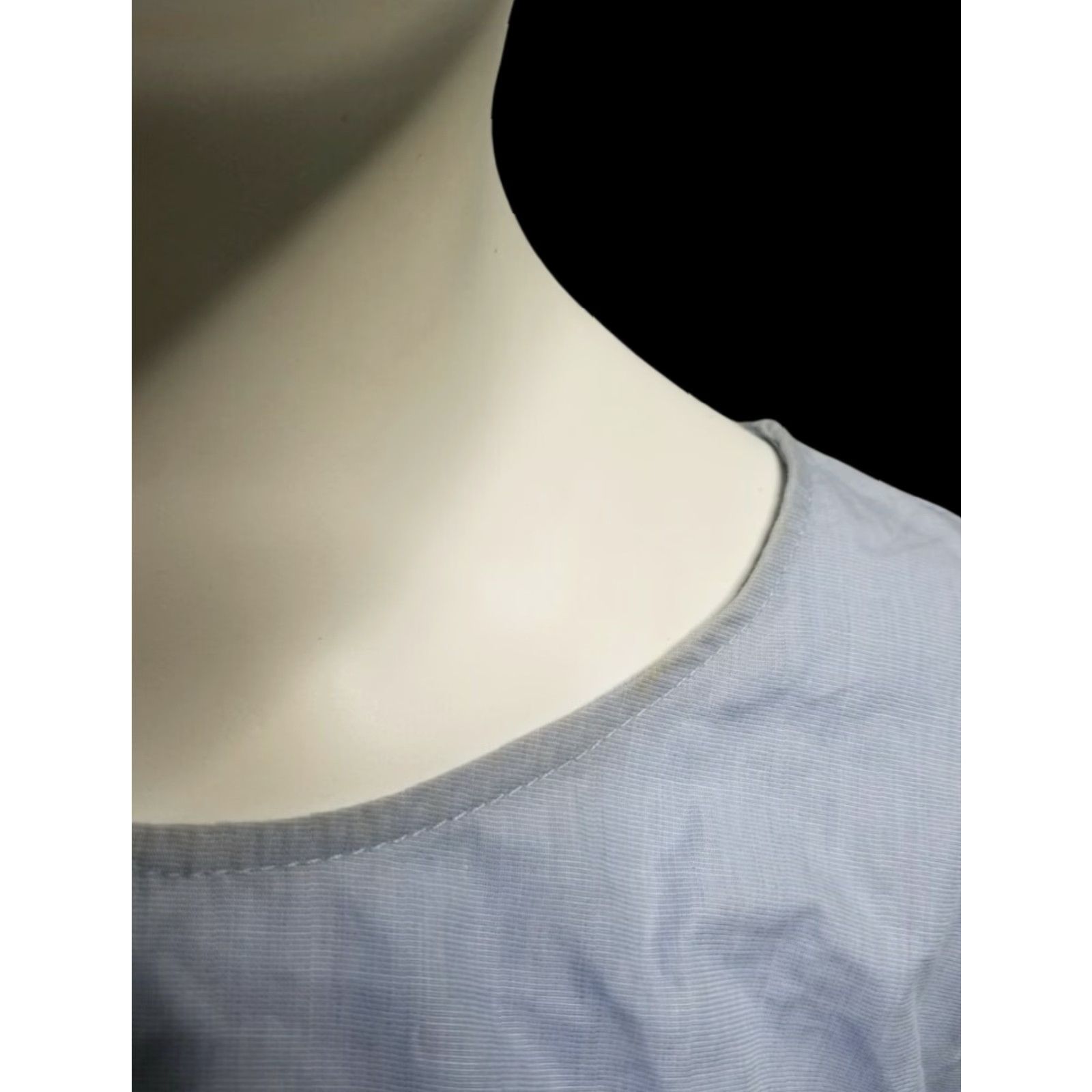 Zara ZARA Trafaluc Collection Women's Blue Ruffle Sleeve Long Sleeve Blouse M Size M / US 6-8 / IT 42-44 - 4 Thumbnail