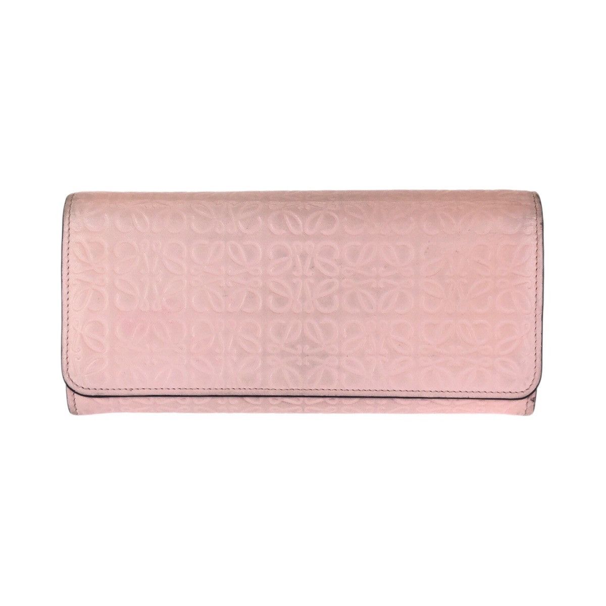 Loewe Loewe Loewe Anagram Leather Long Wallet Leather Long Wallet DUTY FREE for USA Size ONE SIZE - 1 Thumbnail