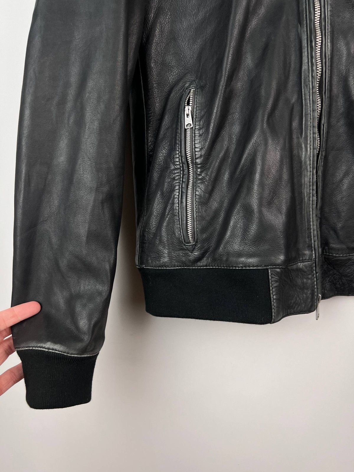 Allsaints Allsaints Abbot Bomber leather luxury size M Size US M / EU 48-50 / 2 - 9 Thumbnail