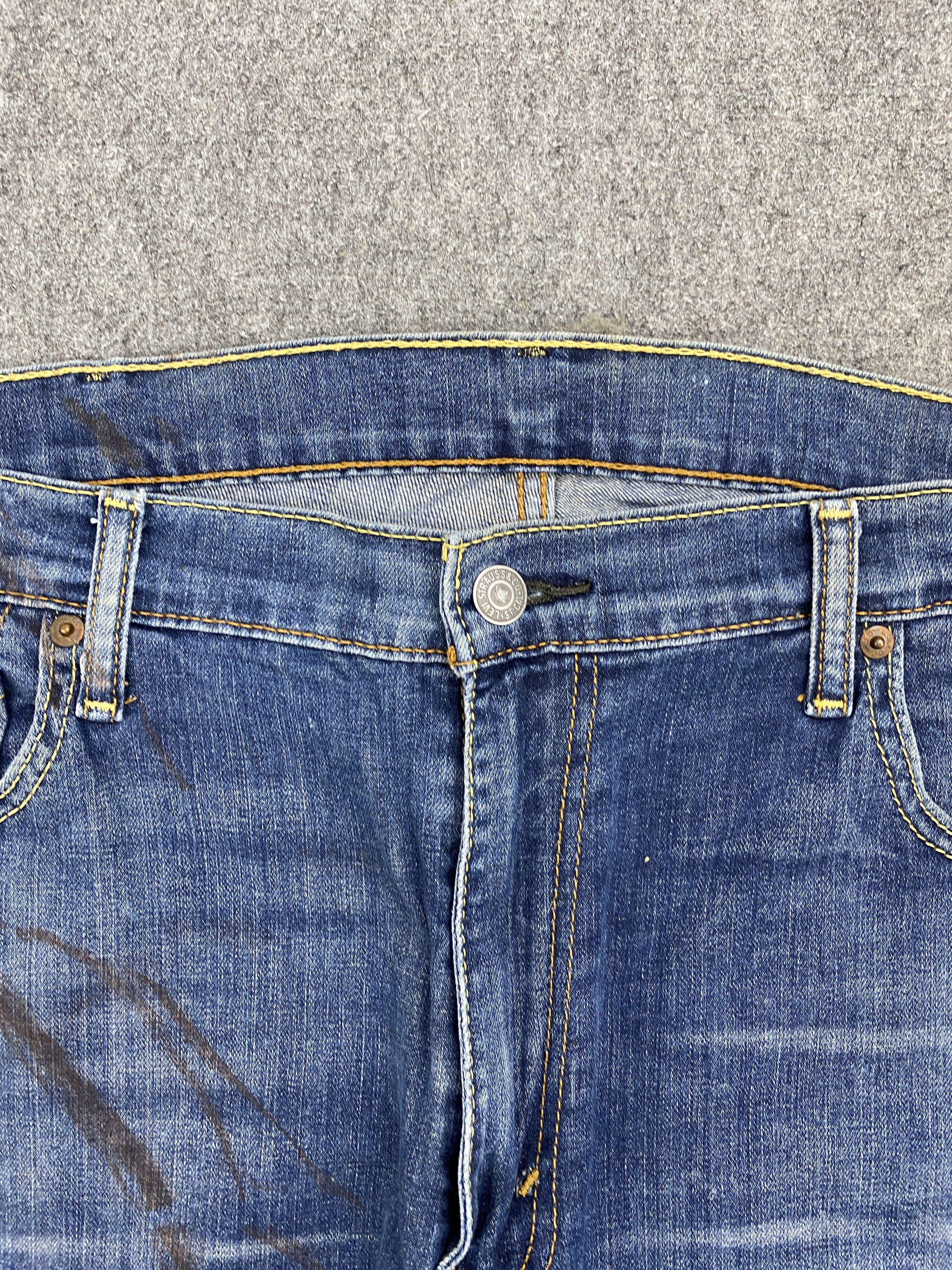 Levi's Vintage Levis 527 Flared Bootcut Faded Blue Jeans Size US 41 - 15 Thumbnail
