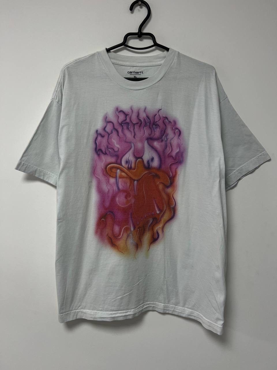 Carhartt Carhartt WIP x Babybrush T shirt Big Logo Overprint sz XL Size US XL / EU 56 / 4 - 2 Thumbnail