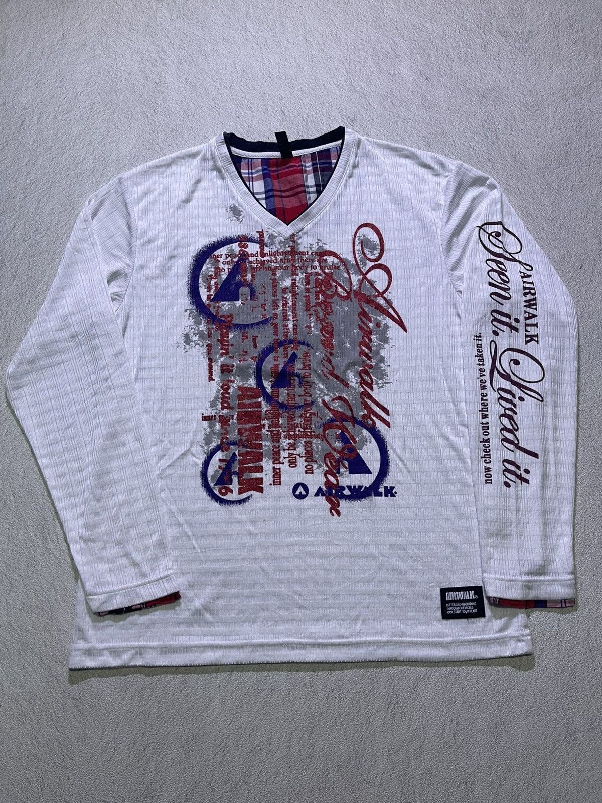 Hysteric Glamour Y2K AIR WALK long sleeve tshirt ifsix style Size US L / EU 52-54 / 3 - 1 Thumbnail