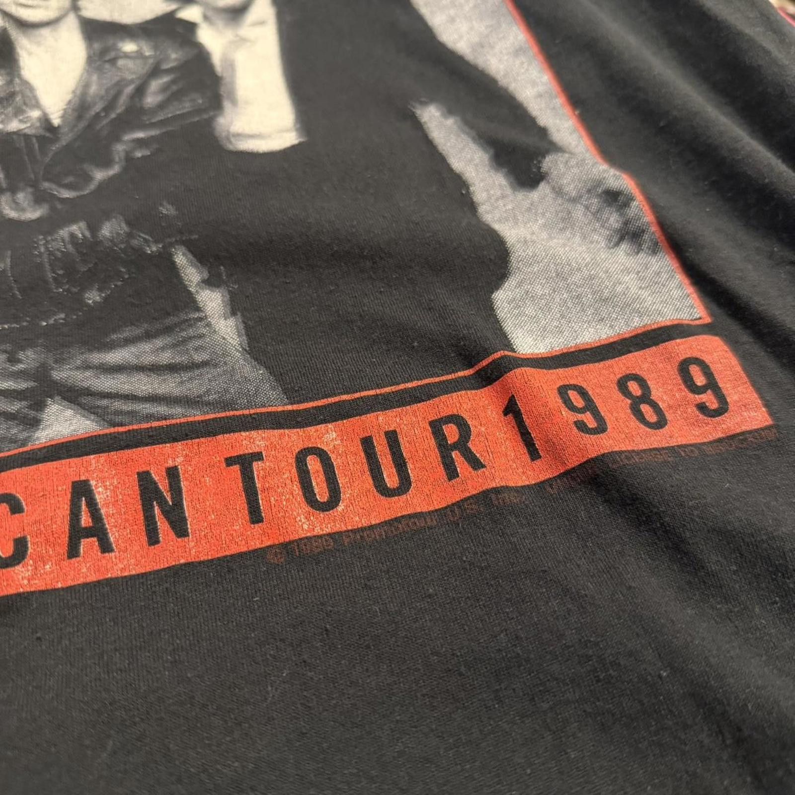 Other vintage Rolling Stones Steel wheels tour t shirt 1989 L/XL Size US XL / EU 56 / 4 - 5 Thumbnail