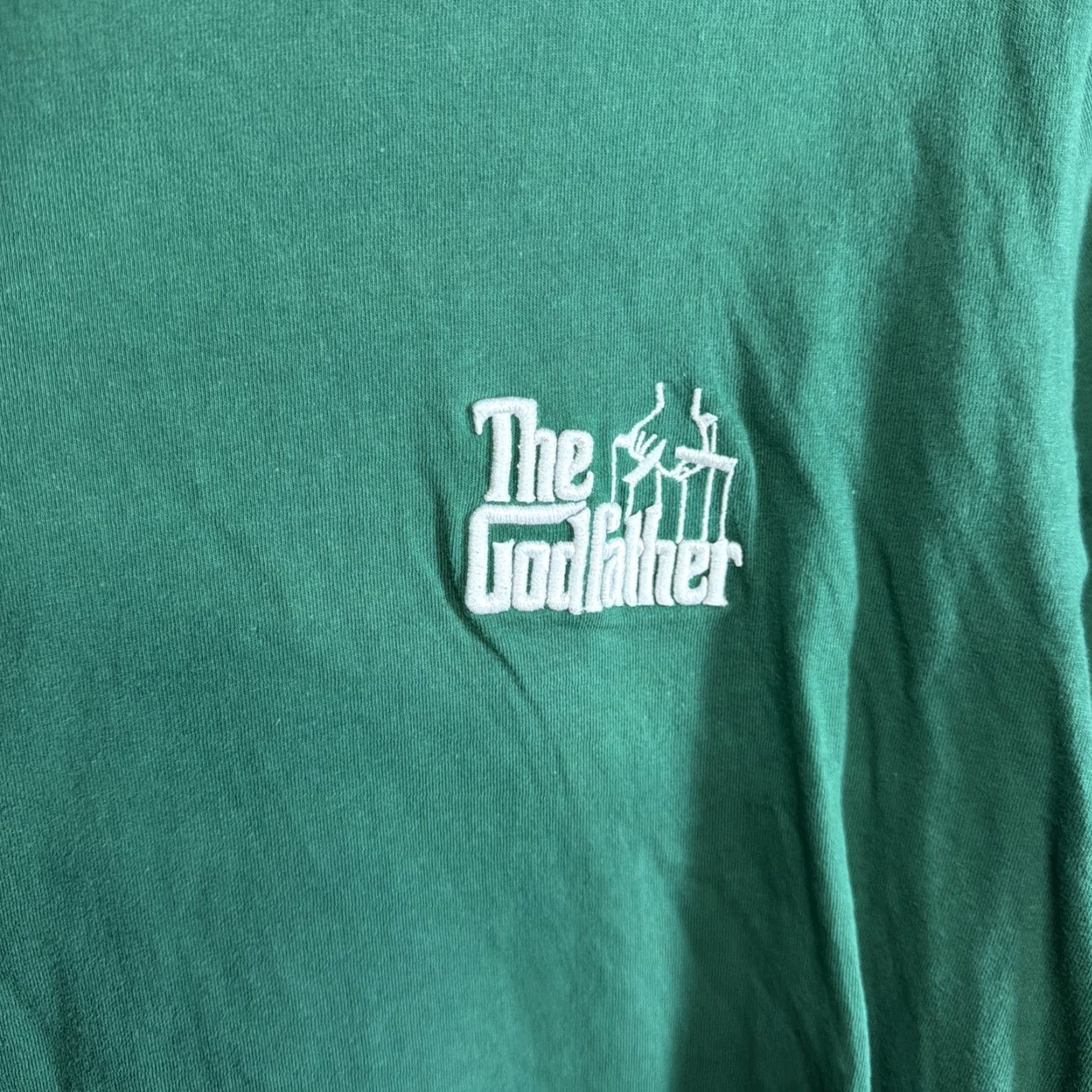 Palace Paramount The Godfather 50th Anniv Shoe Palace Green Short Sleeve Tee M Size US 31 - 2 Thumbnail