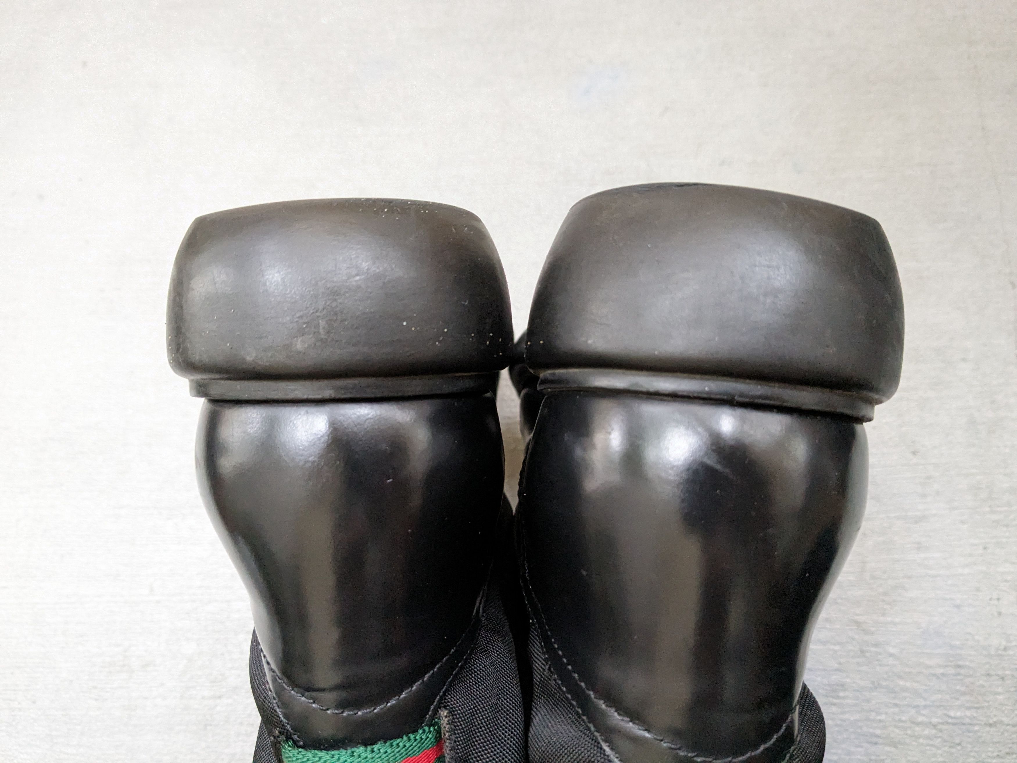Gucci Gucci Combat Boots Size 10.5 Black Leather Buckle Duck Y2K Size US 10.5 / EU 43-44 - 16 Thumbnail