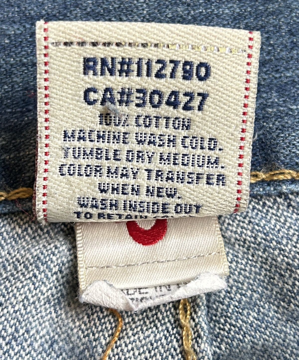 True Religion × Vintage True Religion Nathan Relaxed Straight Made in USA Size 32x34 Size US 32 / EU 48 - 5 Thumbnail