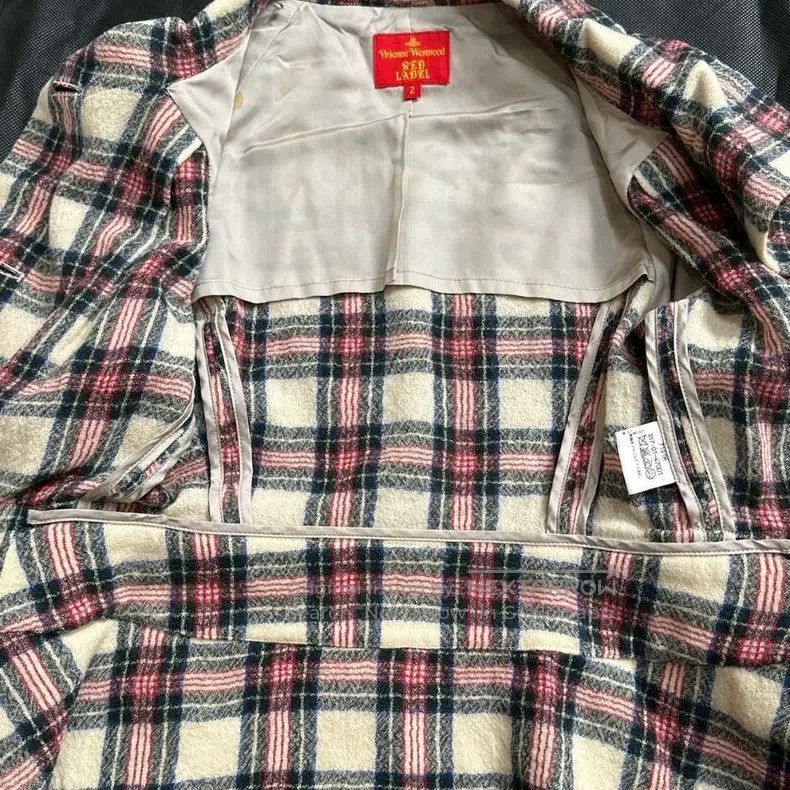 Vivienne Westwood vivienne westwood Second-hand plaid open collar jacket Size M / US 6-8 / IT 42-44 - 3 Thumbnail