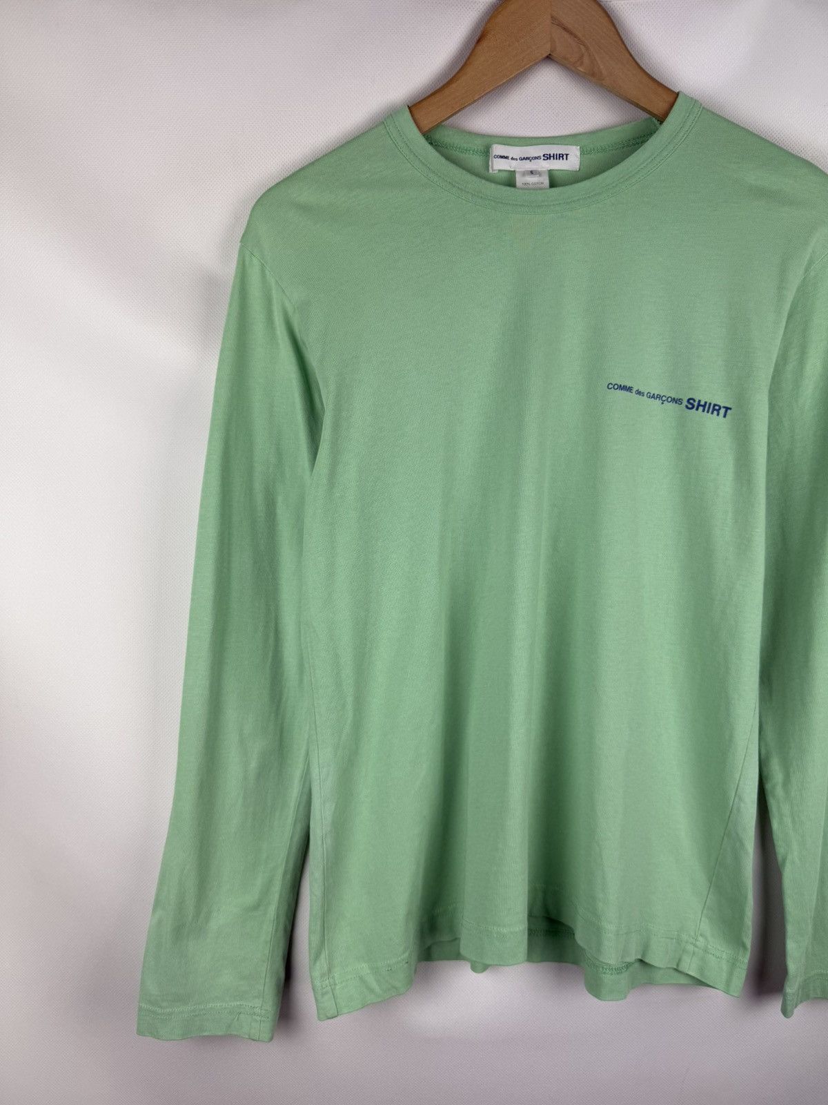 Comme des Garcons SHIRT Comme Des Garçons Shirt Men’s Long Sleeve Cotton T Shirt Size US S / EU 44-46 / 1 - 2 Thumbnail